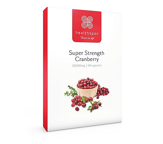 Healthspan Super Strength Cranberry 60 Day Supply
