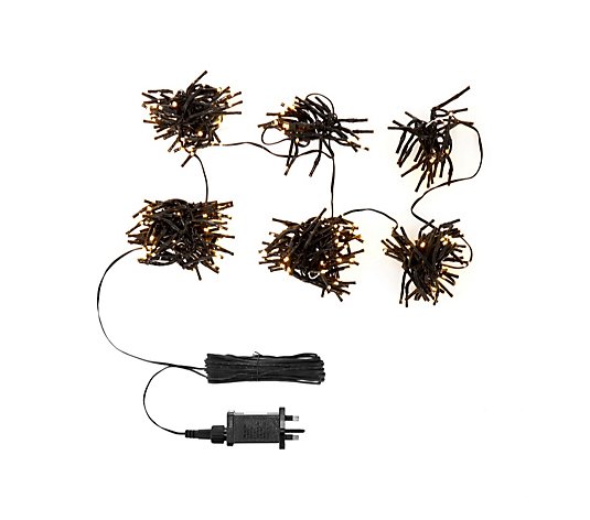 Outlet Garden Reflections Outdoor LED Light Strand with 8 Functions
