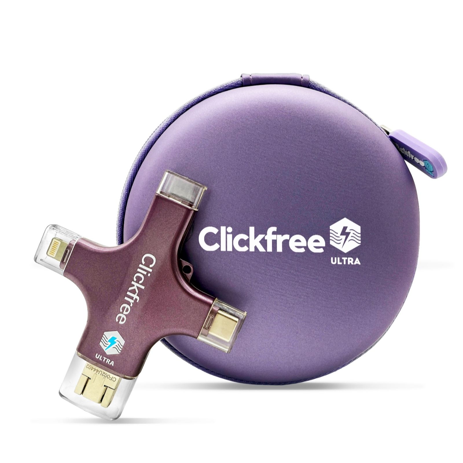 Outlet Clickfree Ultra 128GB Universal Photo & Video AI Editing Suite