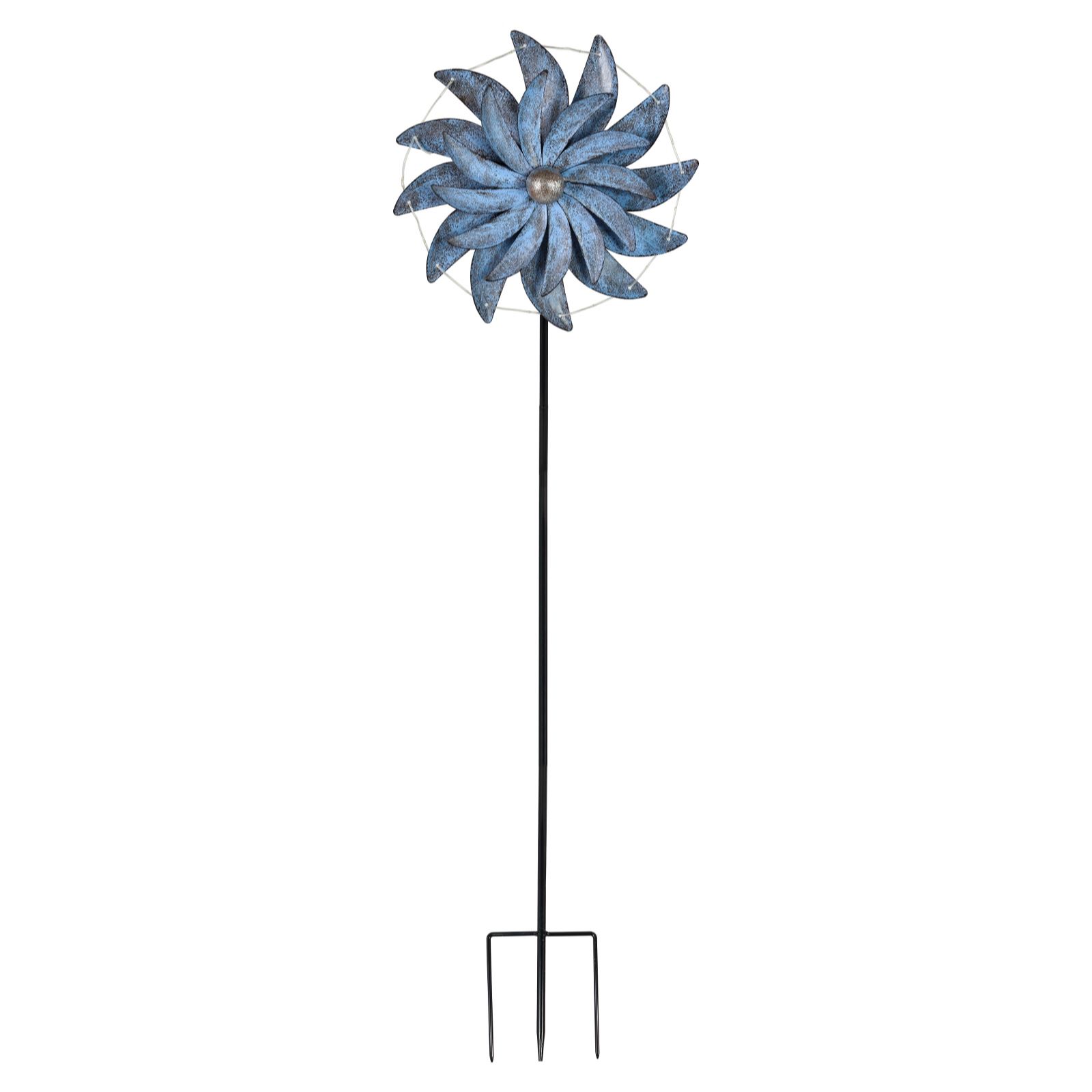 Garden Reflections Solar Windmill Stake Light