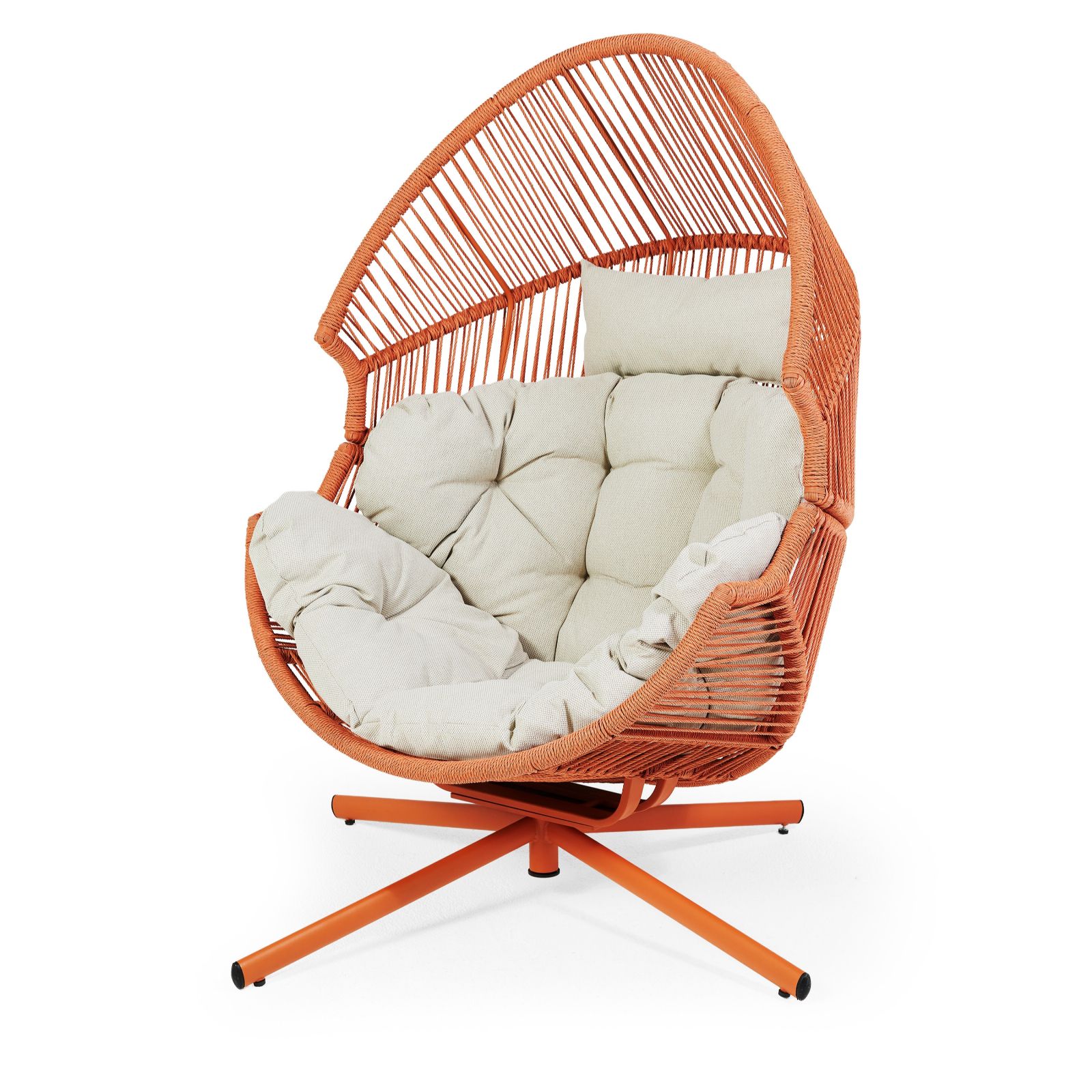 Garden Stories Ulta Comfort Rope Standing Swivel Chair