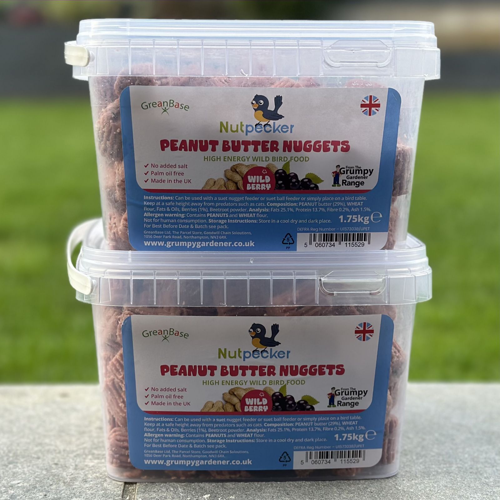 Grumpy Gardener 3.5kg Nutpecker Nuggets