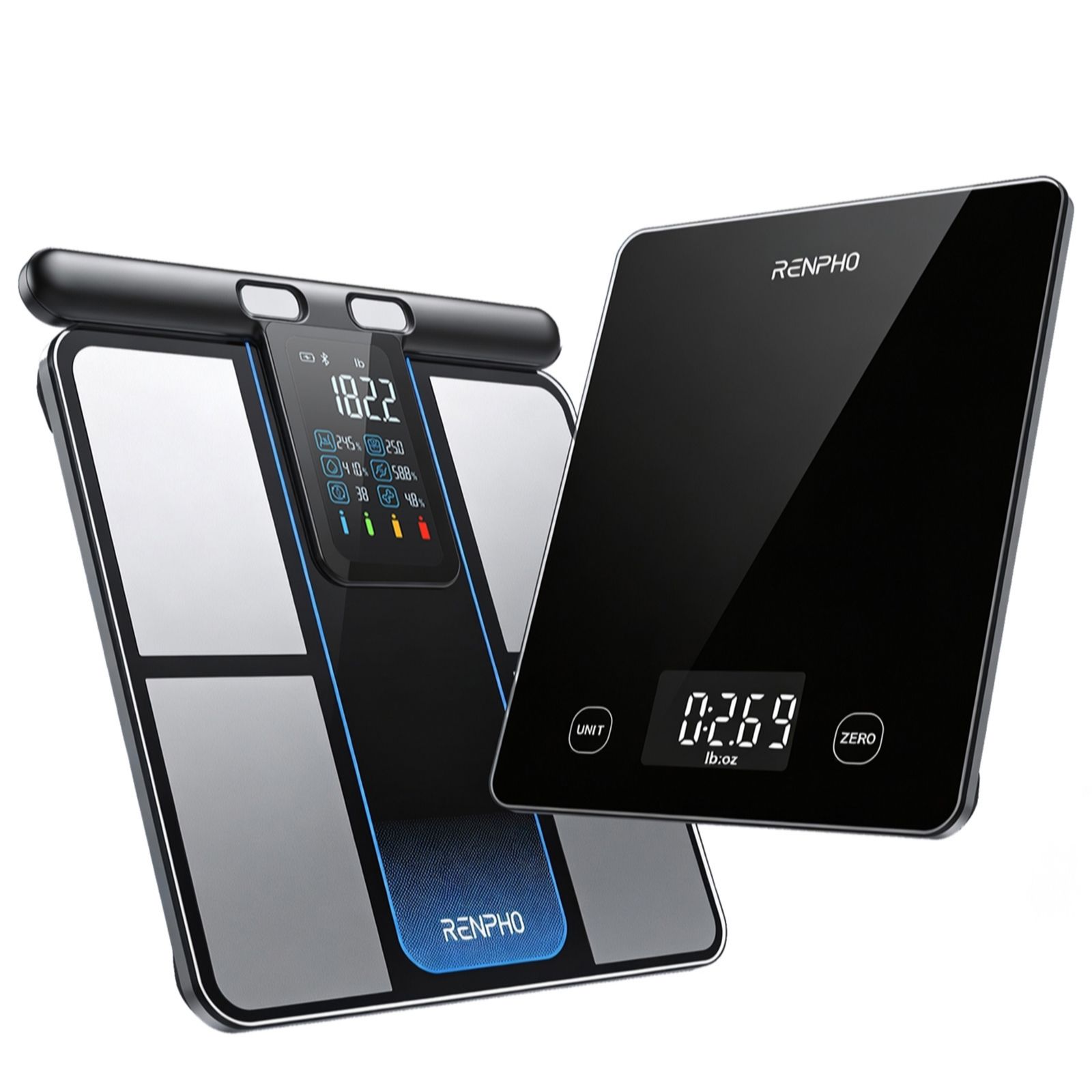  RENPHO MorphoScan Smart Body Scale & Nutrition Scale Bundle