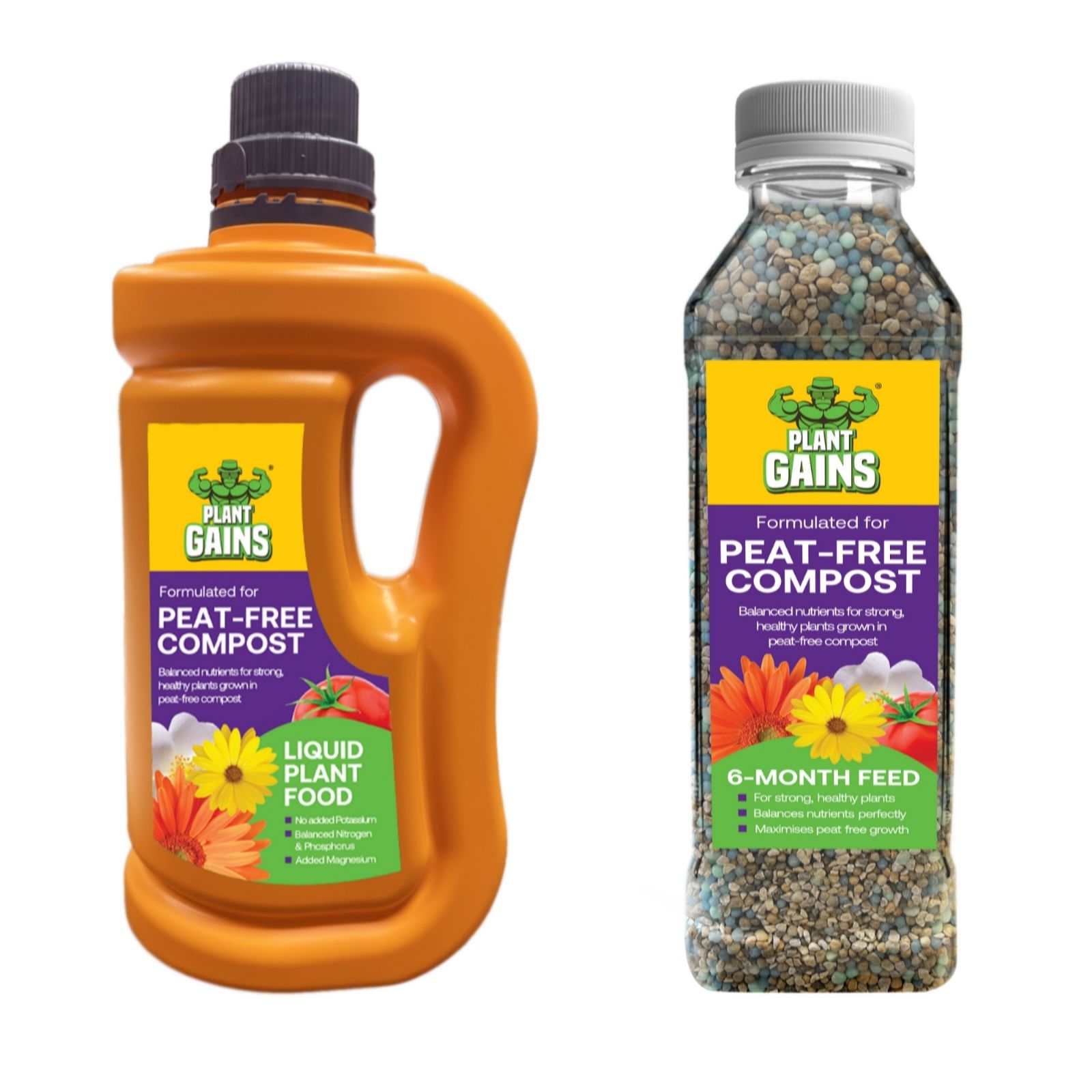 Grass Gains Peat Free Feeding Duo Pack