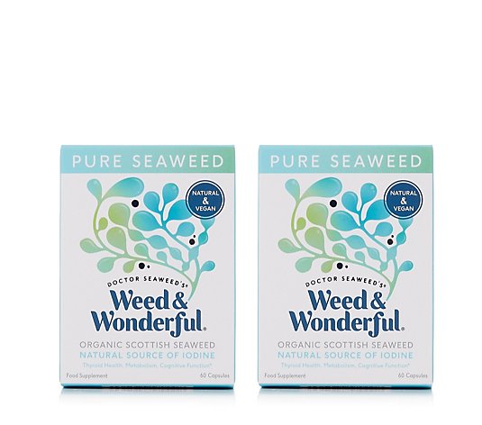 Doctor Seaweed Weed & Wonderful Organic Scottish Seaweed 120 Capsules