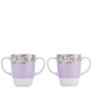 Rosa Lifestyle Set of 2 Double Handed Mugs