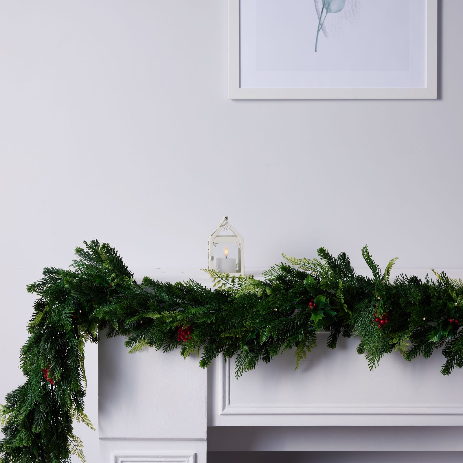 Garden Reflections 'Dress Your Door Collection' 450cm Pre-Lit Outdoor Garland