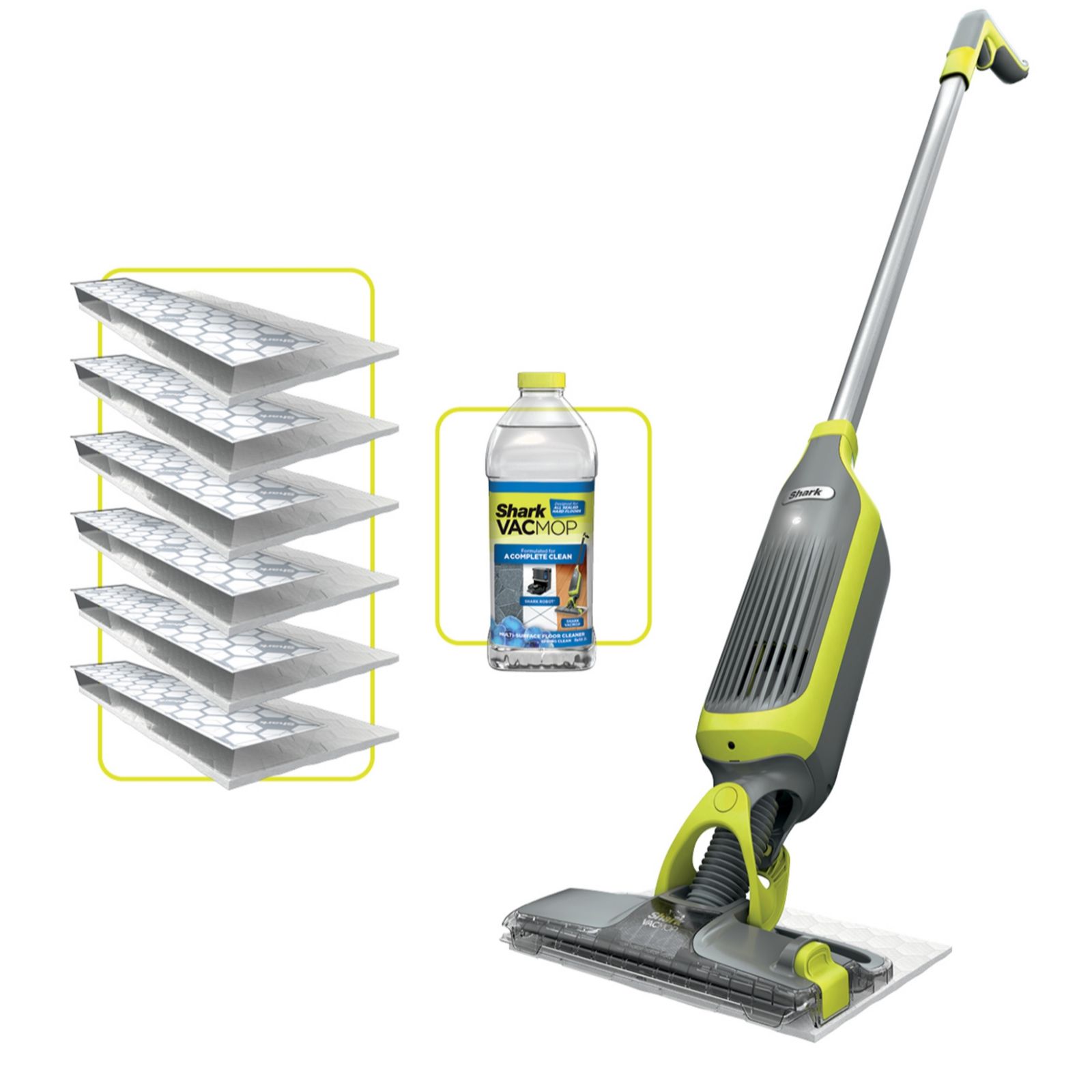 Shark VM200 VacMop 2-in-1 Cordless Vacuum Mop with 22 Mop Pads
