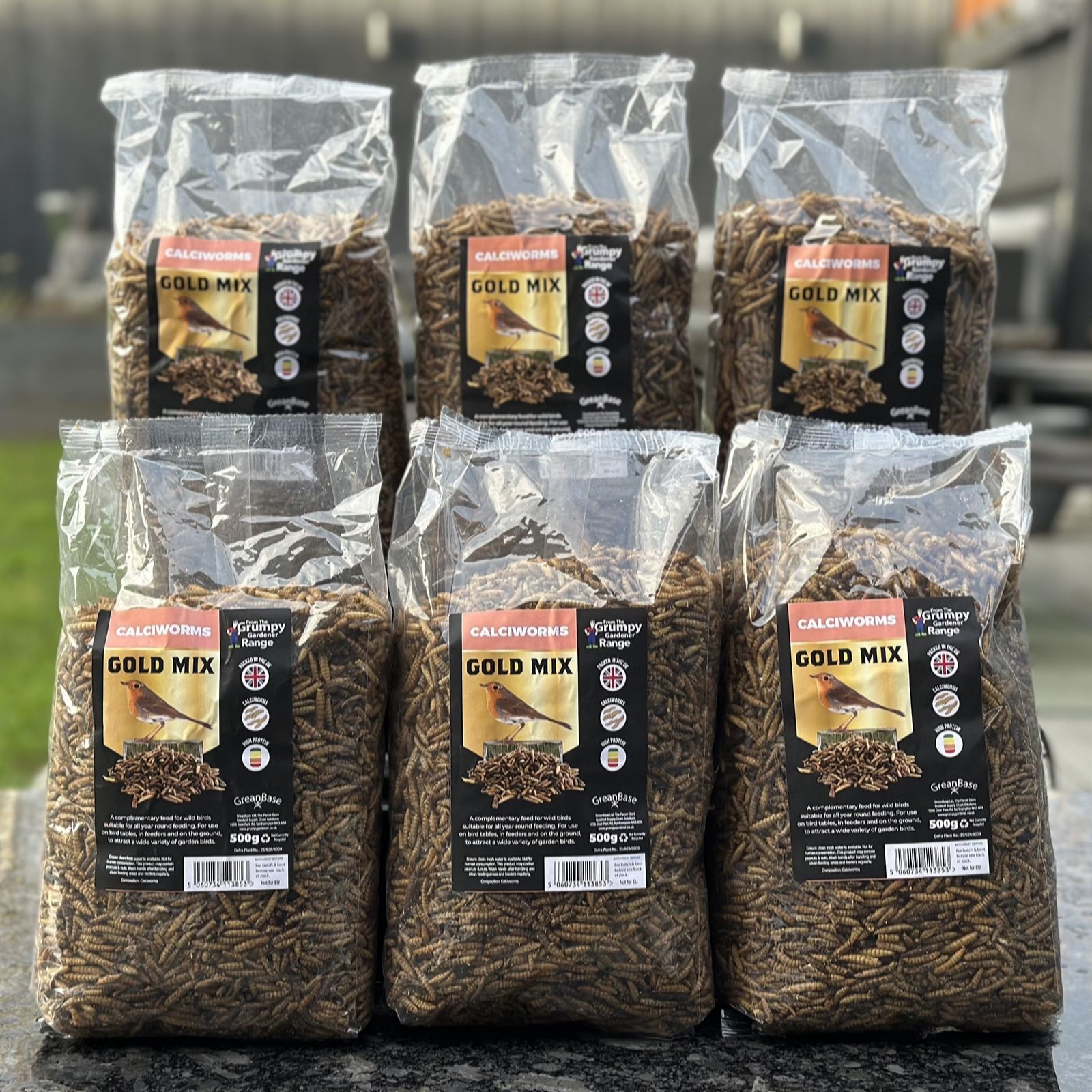 Grumpy Gardener 3kg of calci worms