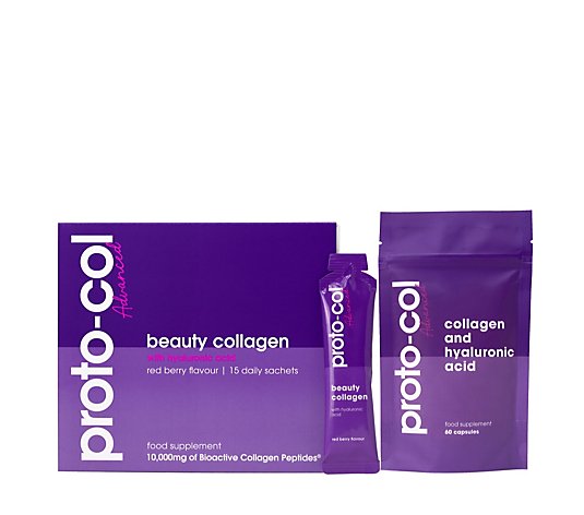 Proto-col Advanced Beauty Collagen & Hyaluronic Acid 30 Day System