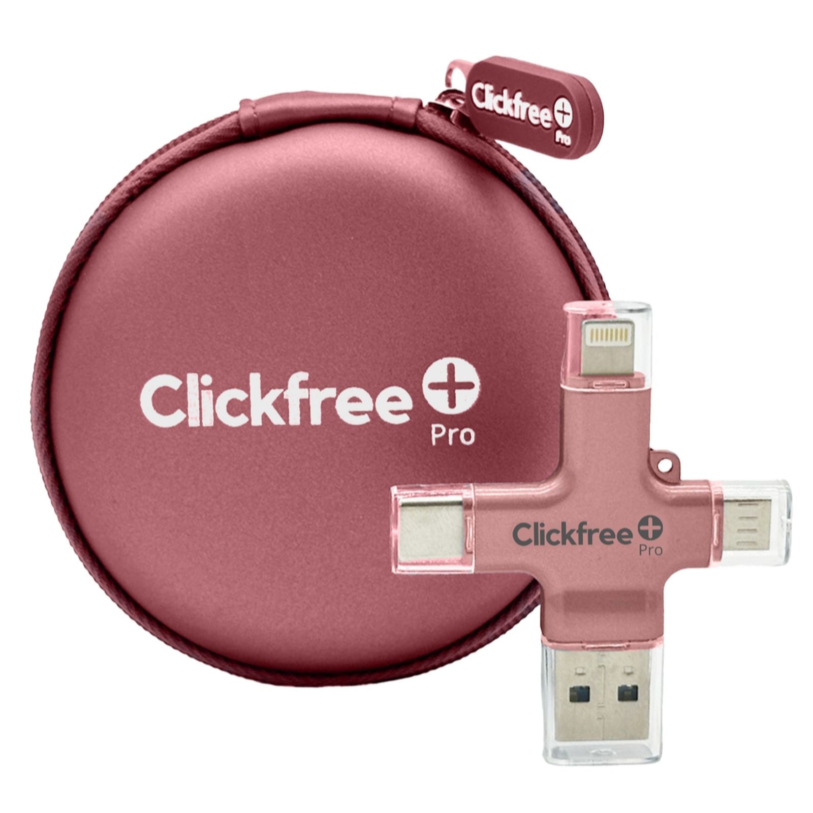 Clickfree Pro 256GB Universal Photo & Video Storage Backup for Phone ...