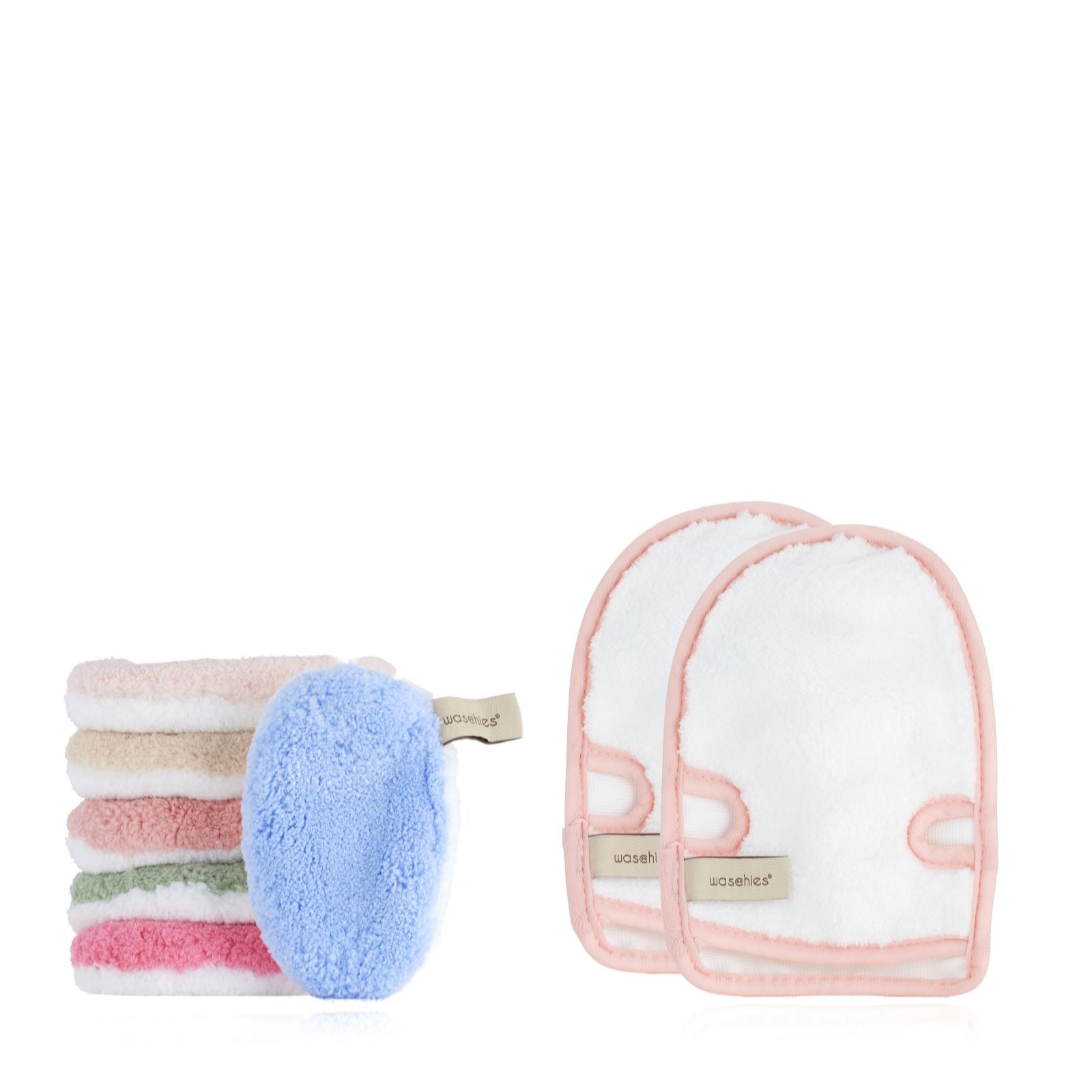 Waschies 8 Piece Face & Body Cleansing Collection