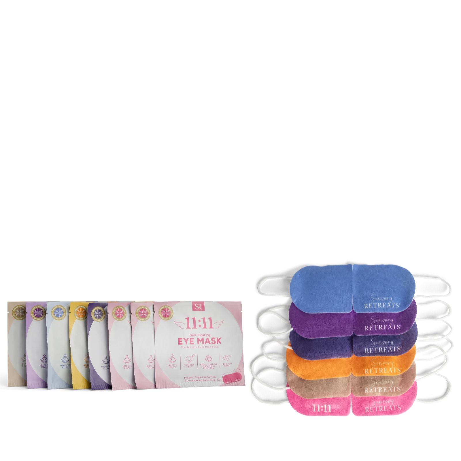 Sensory Retreats Self-Heating Face Mask & Eye Mask Bundle