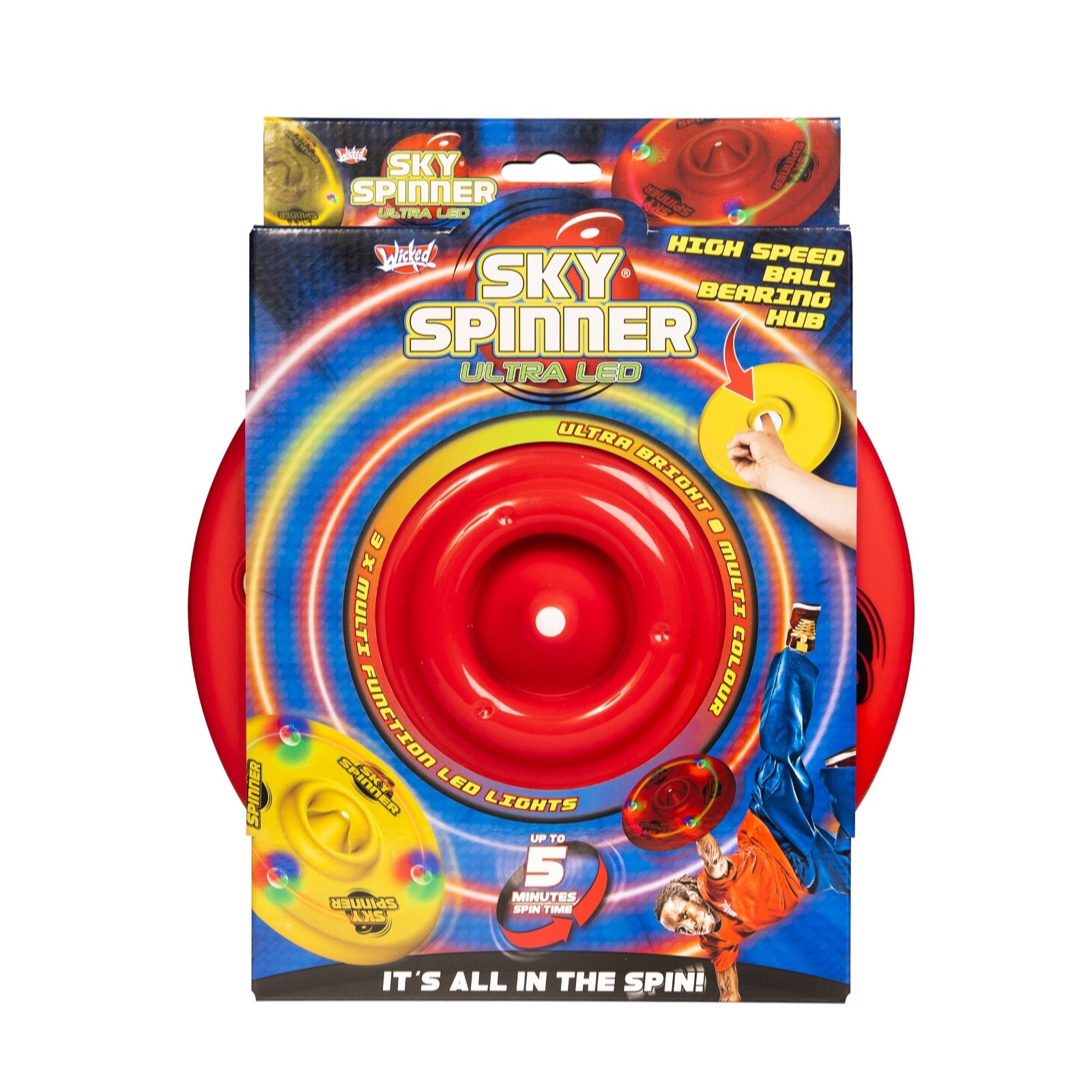 Wicked Vision Sky Spinner Ultra LED - QVC UK