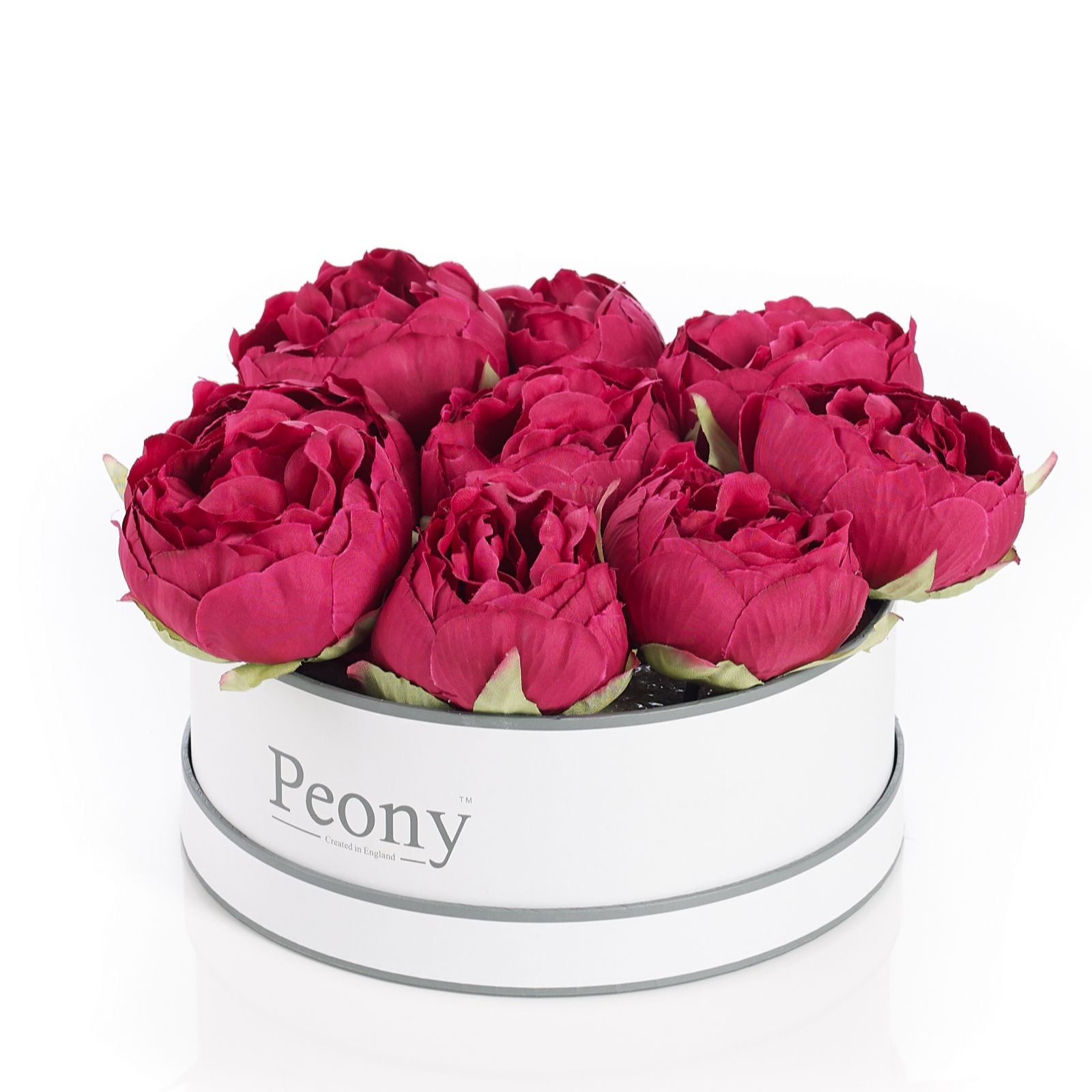 Peony Hatbox with Peonies QVC UK