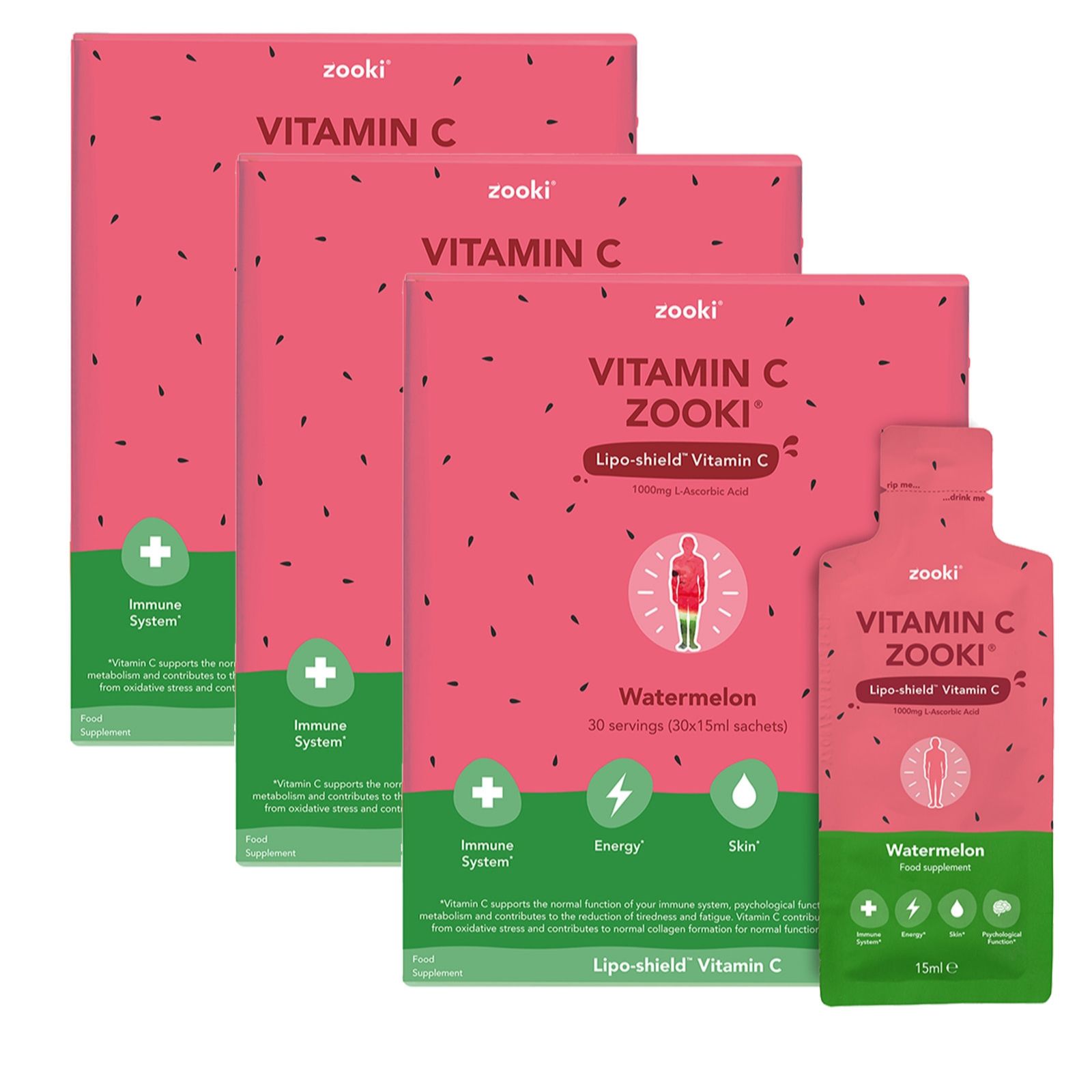 Zooki Vitamin C 3 Month Supply