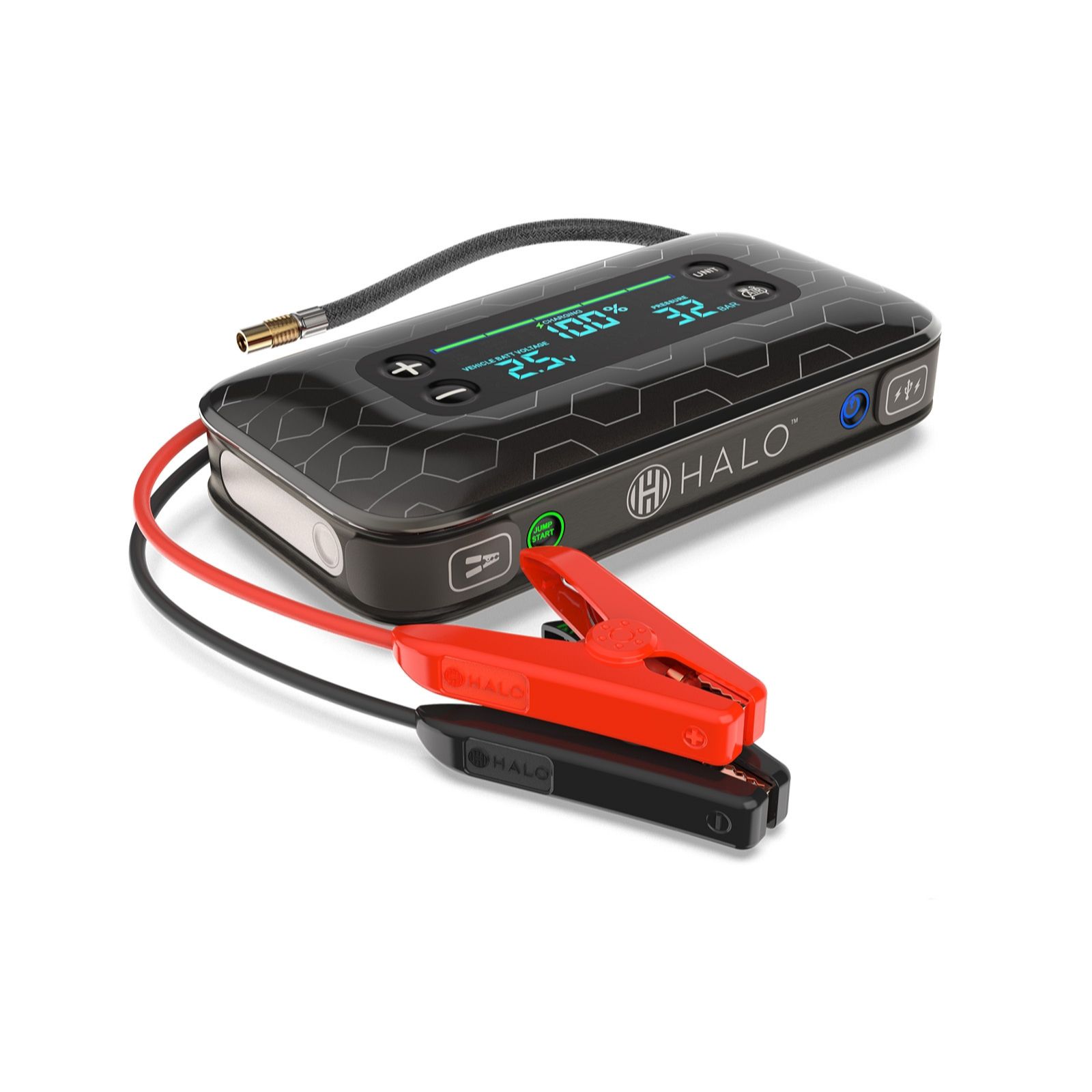 Halo Bolt Air+ with Car Jump Starter & Air Compressor