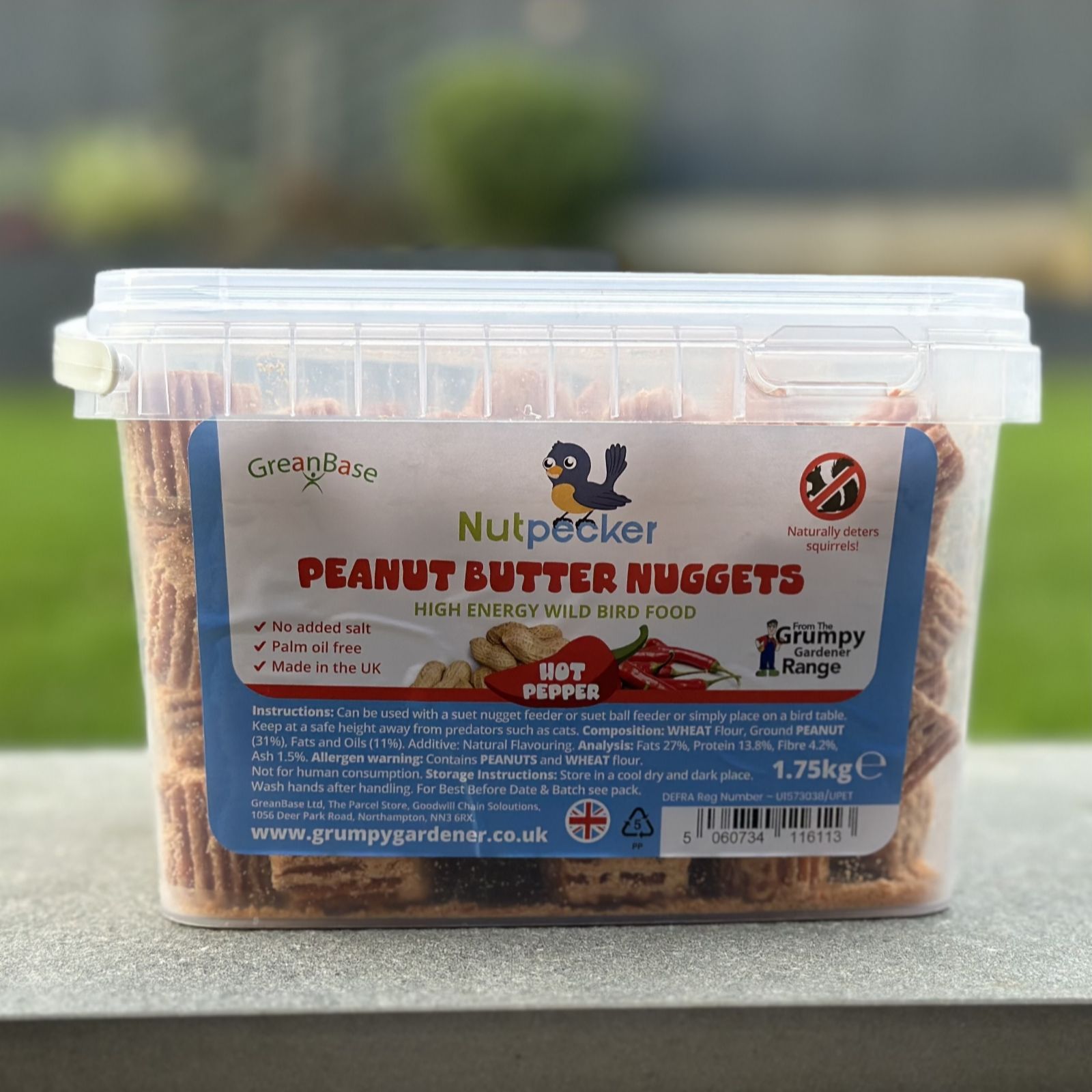 Grumpy Gardener Squirrel-Resistant Peanut Butter Nuggets