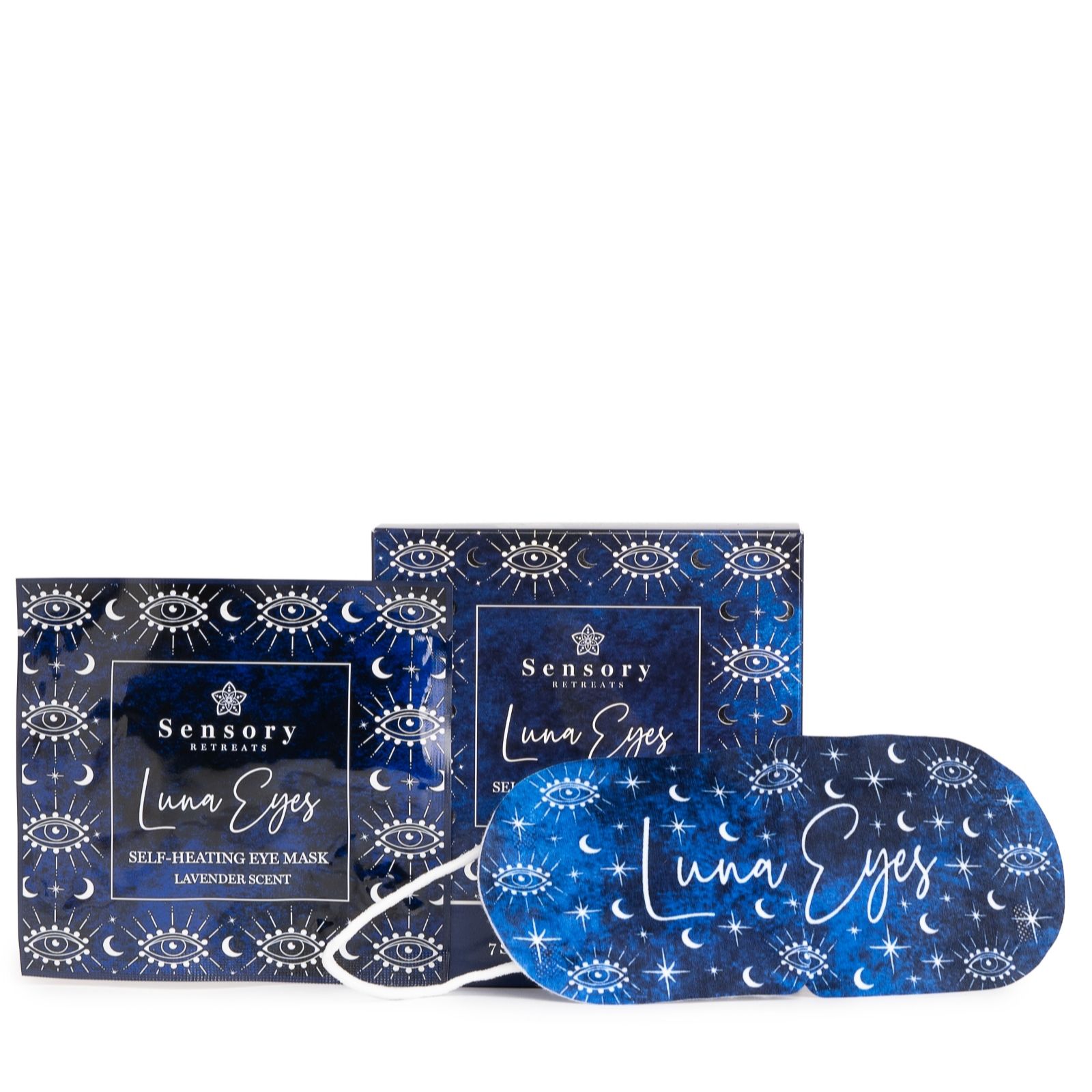 Sensory Retreats 7 Piece Luna Eyes Self Heating Eye Masks