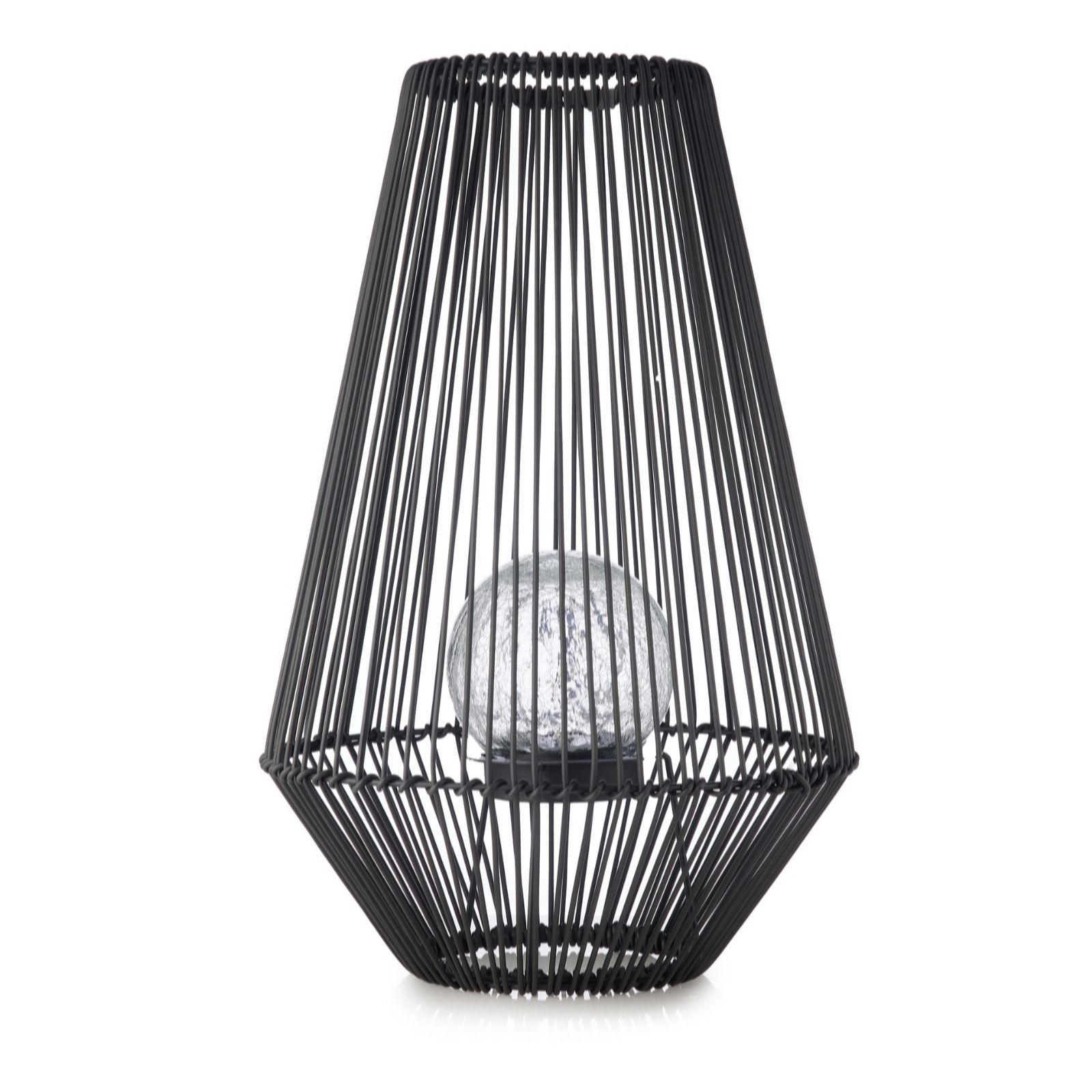 Outlet My Garden Stories 46cm Black Wire Globe Lantern