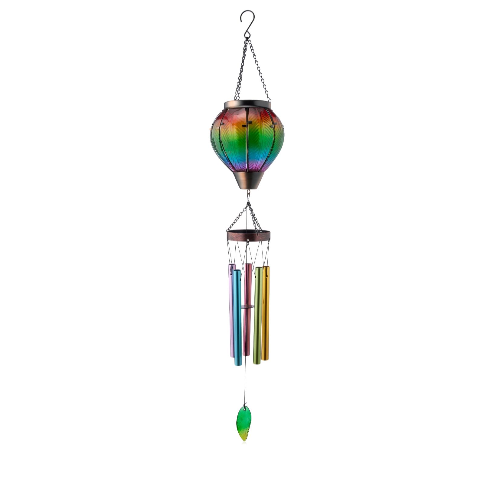 Garden Stories Solar Hot Air Balloon Windchime