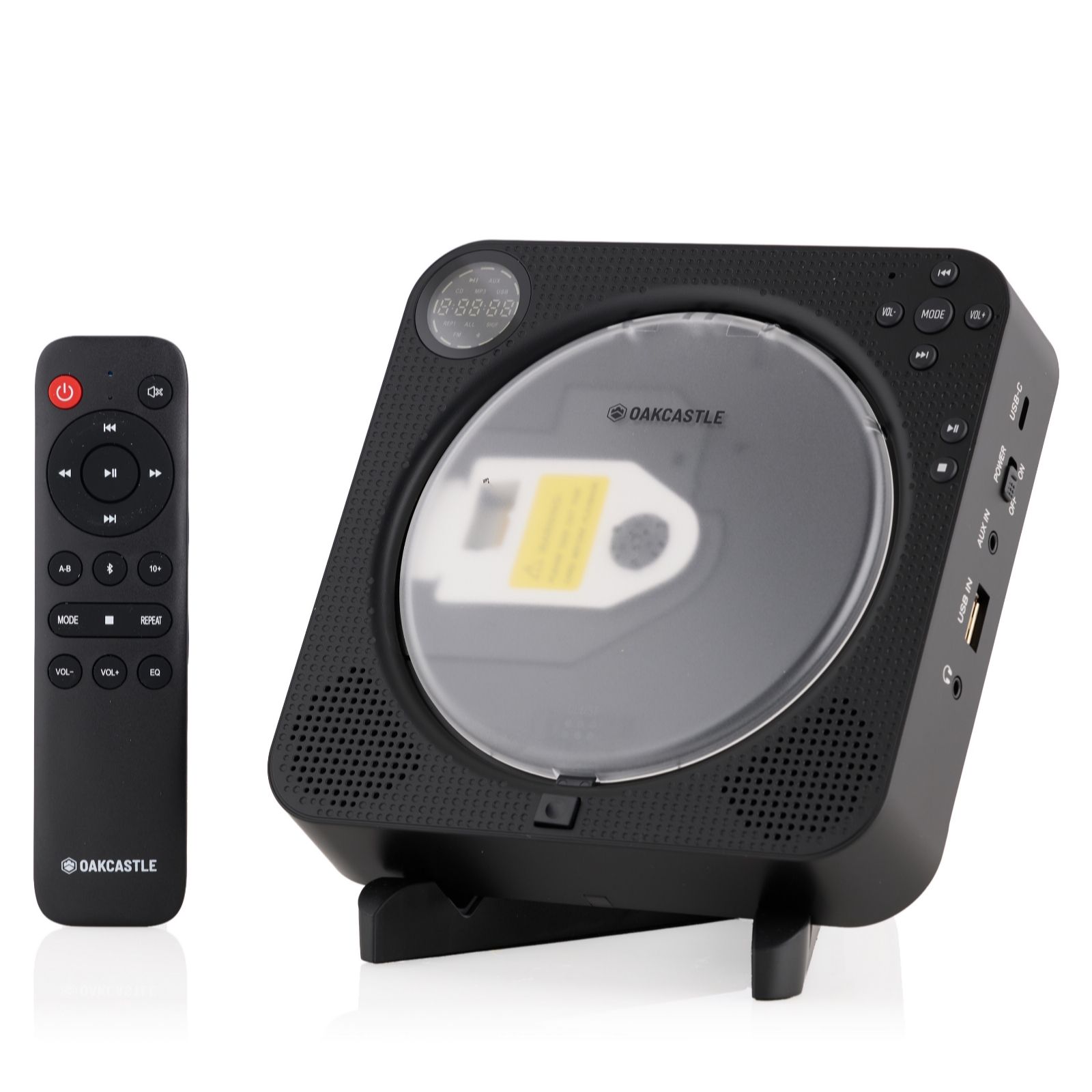 Oakcastle Portable Bluetooth CD Player & Speaker- CD150