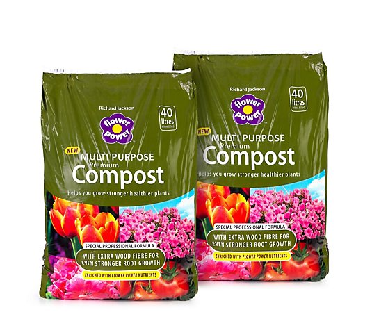 Richard Jackson's Premium Multi-Purpose Compost 2 x 40 Litres