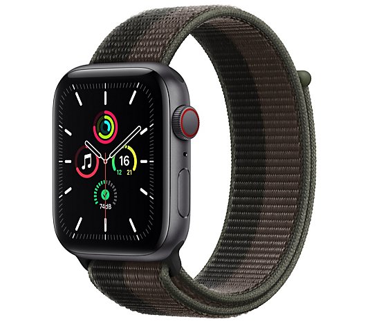 Apple Watch SE GPS+ Cellular Aluminium Case with Sport Loop