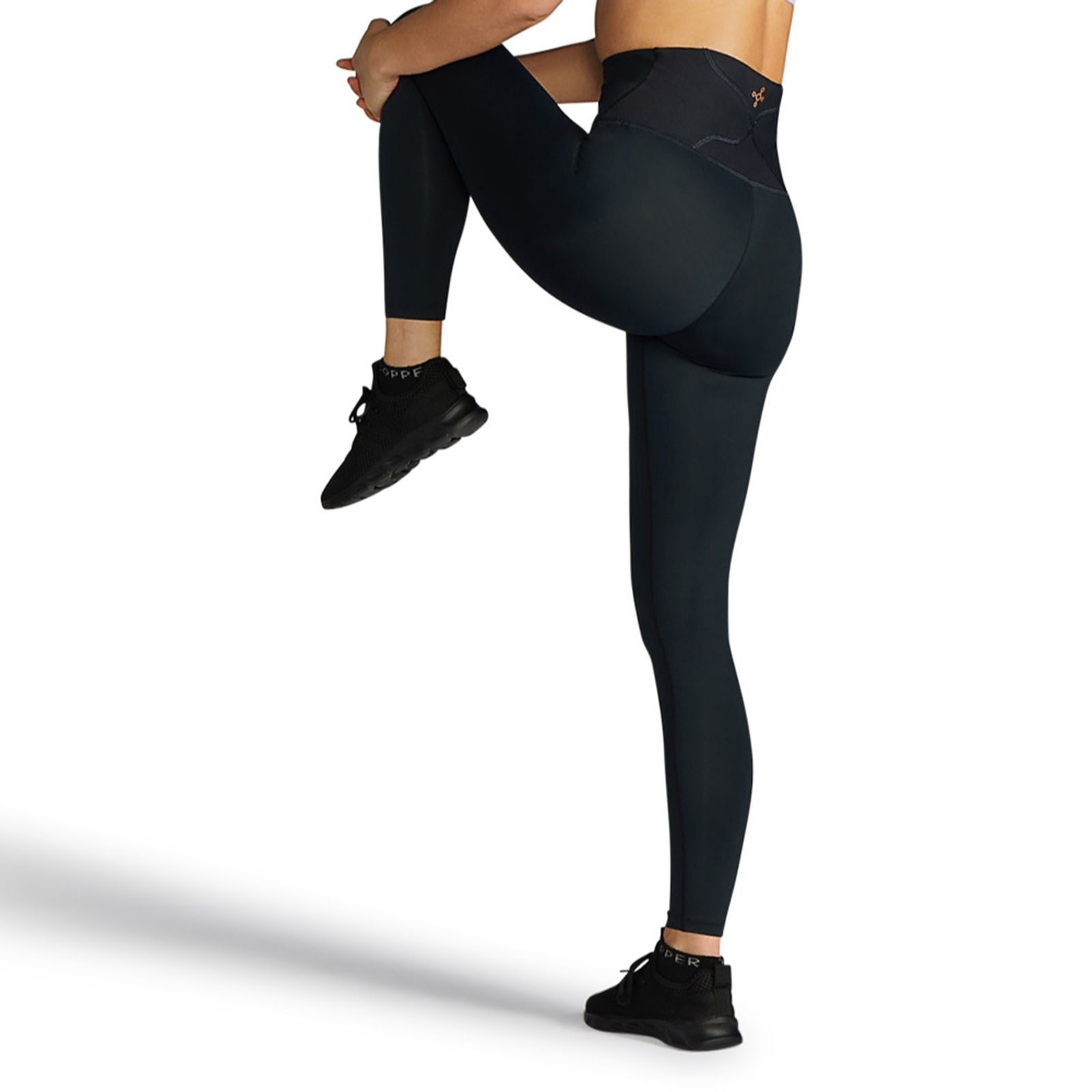 Tommie Copper Lower Back Support Compression Leggings - QVC UK