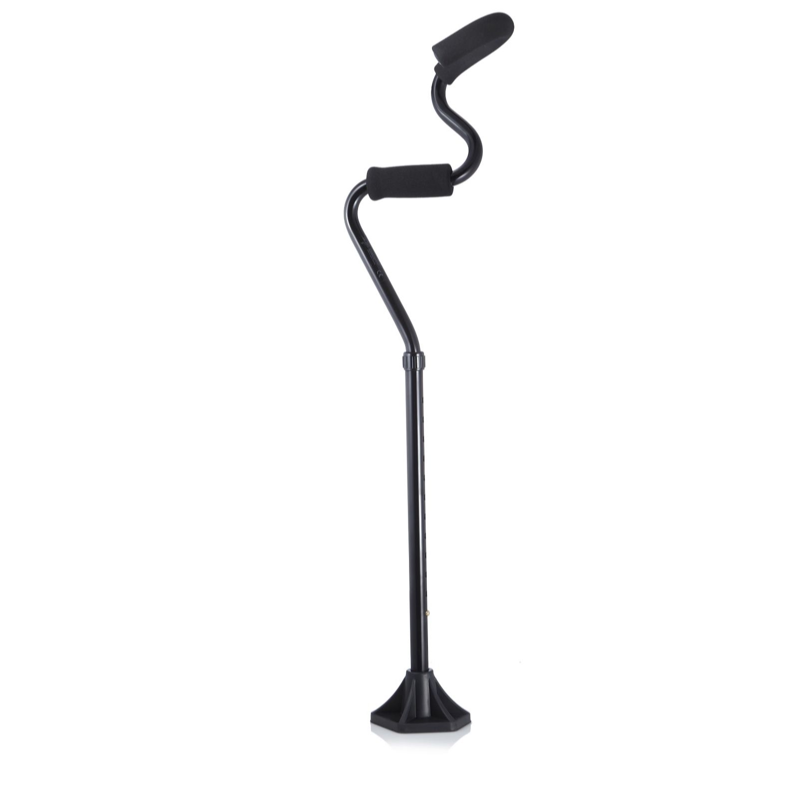 Outlet Strong Arm Comfort Cane with Standing Base & Light