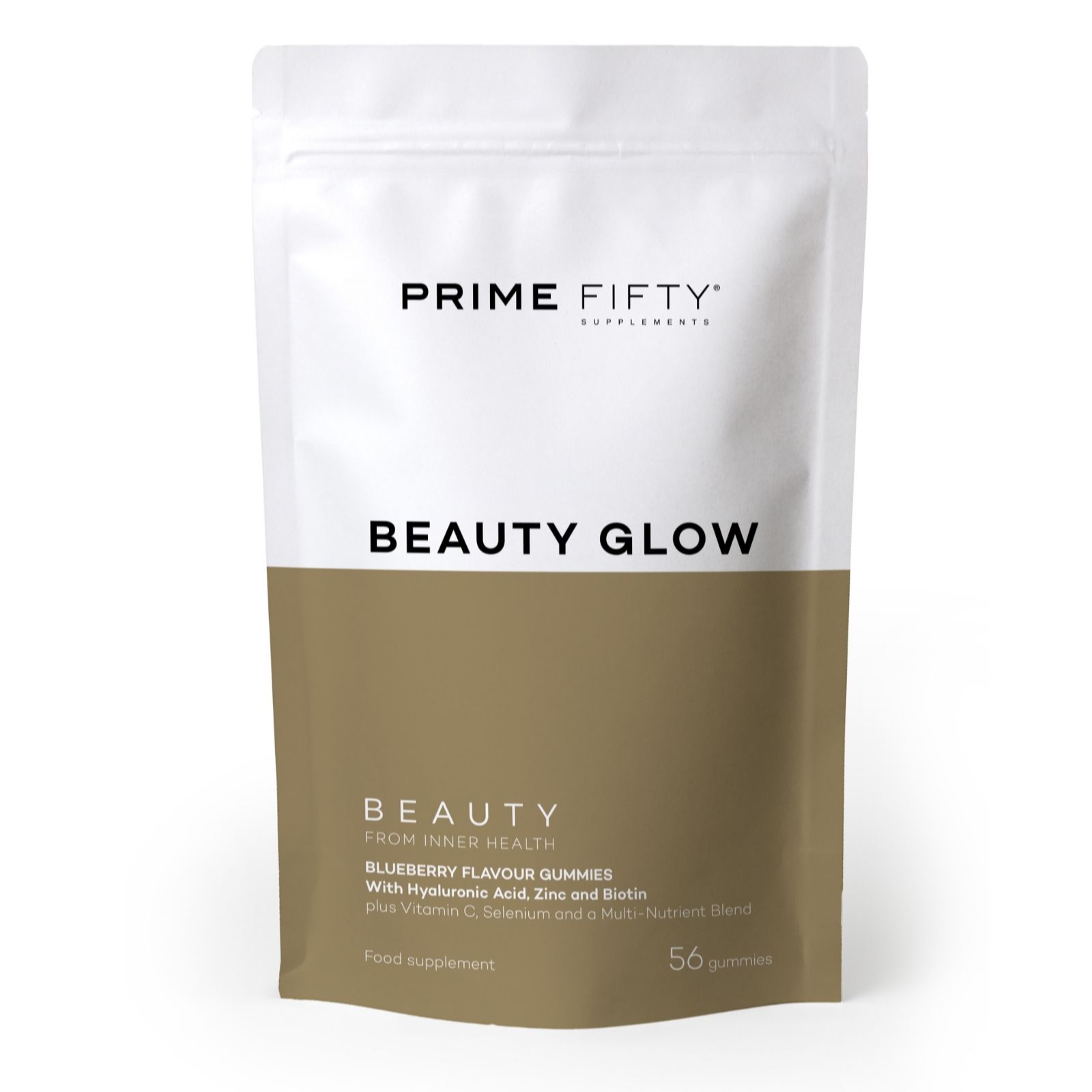 Prime Fifty BeautyGlow Gummies 4 Week Supply
