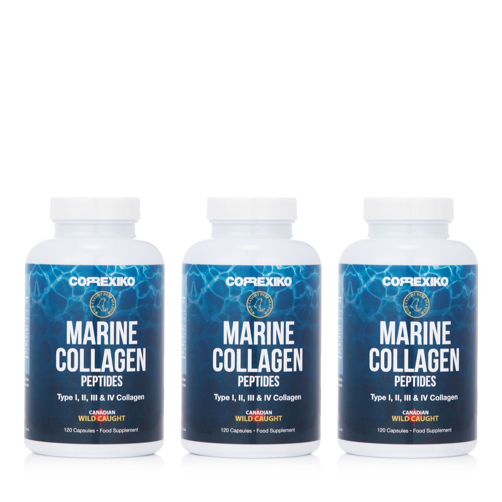 Correxiko Marine Collagen Capsules 90 Days Supply - QVC UK