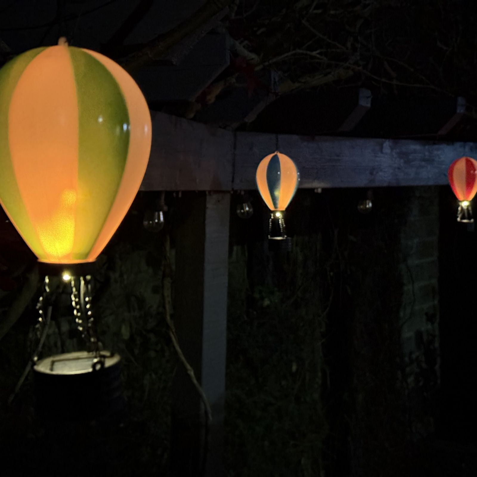 Garden Stories Solar Balloons Pack of 3