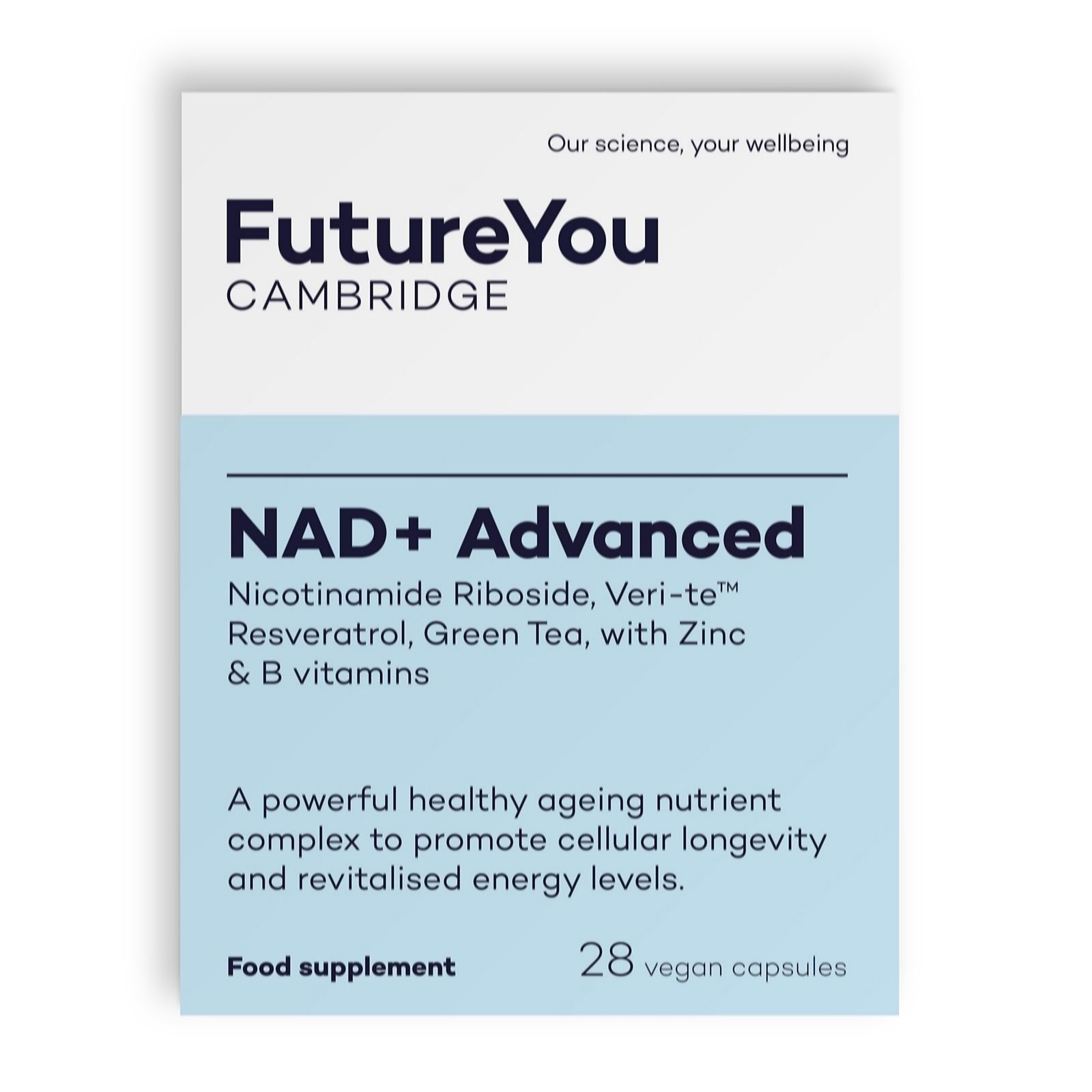 FutureYou Cambridge NAD+ Advanced 8 Week Supply