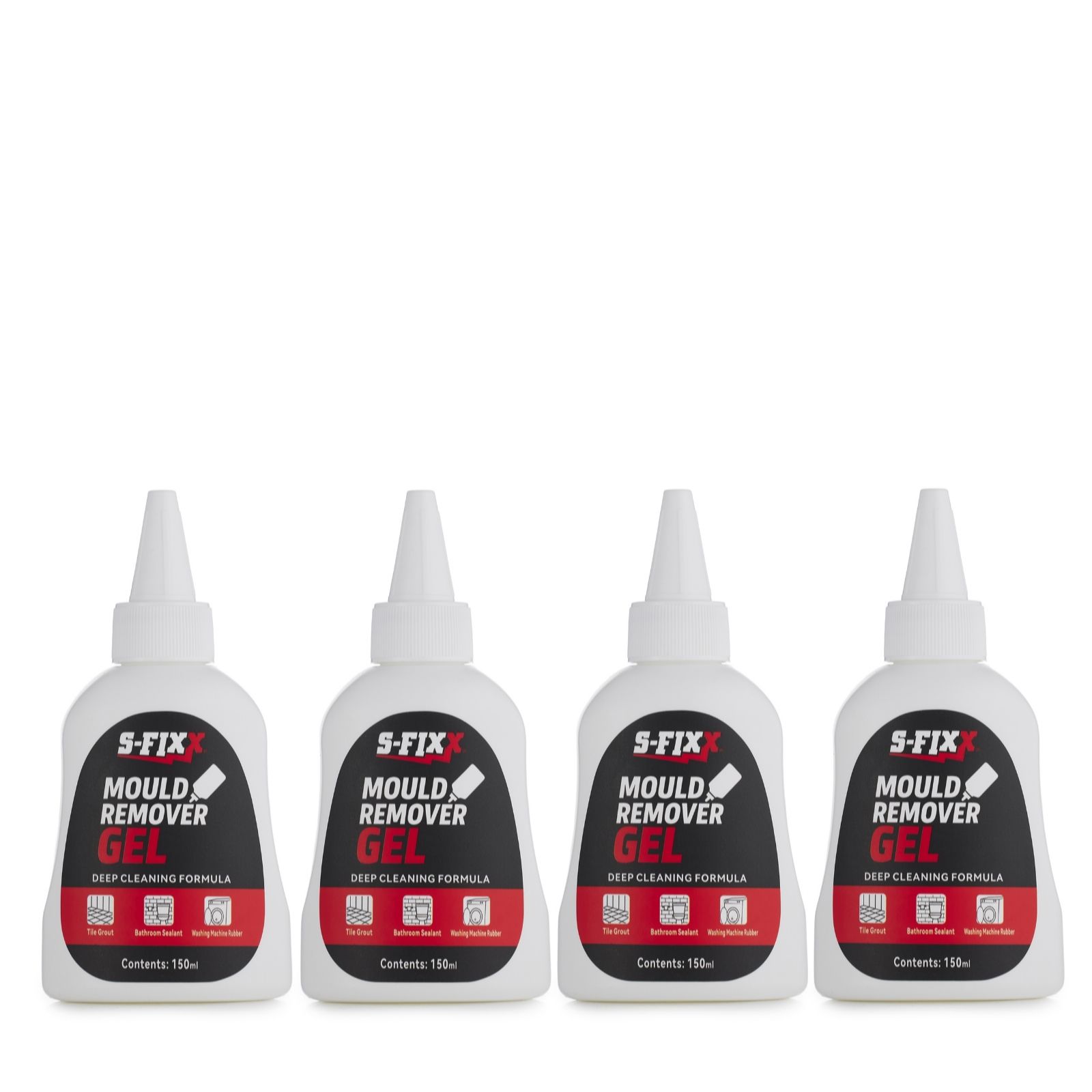 Outlet SFIXX Mould Remover Gel Set of 4