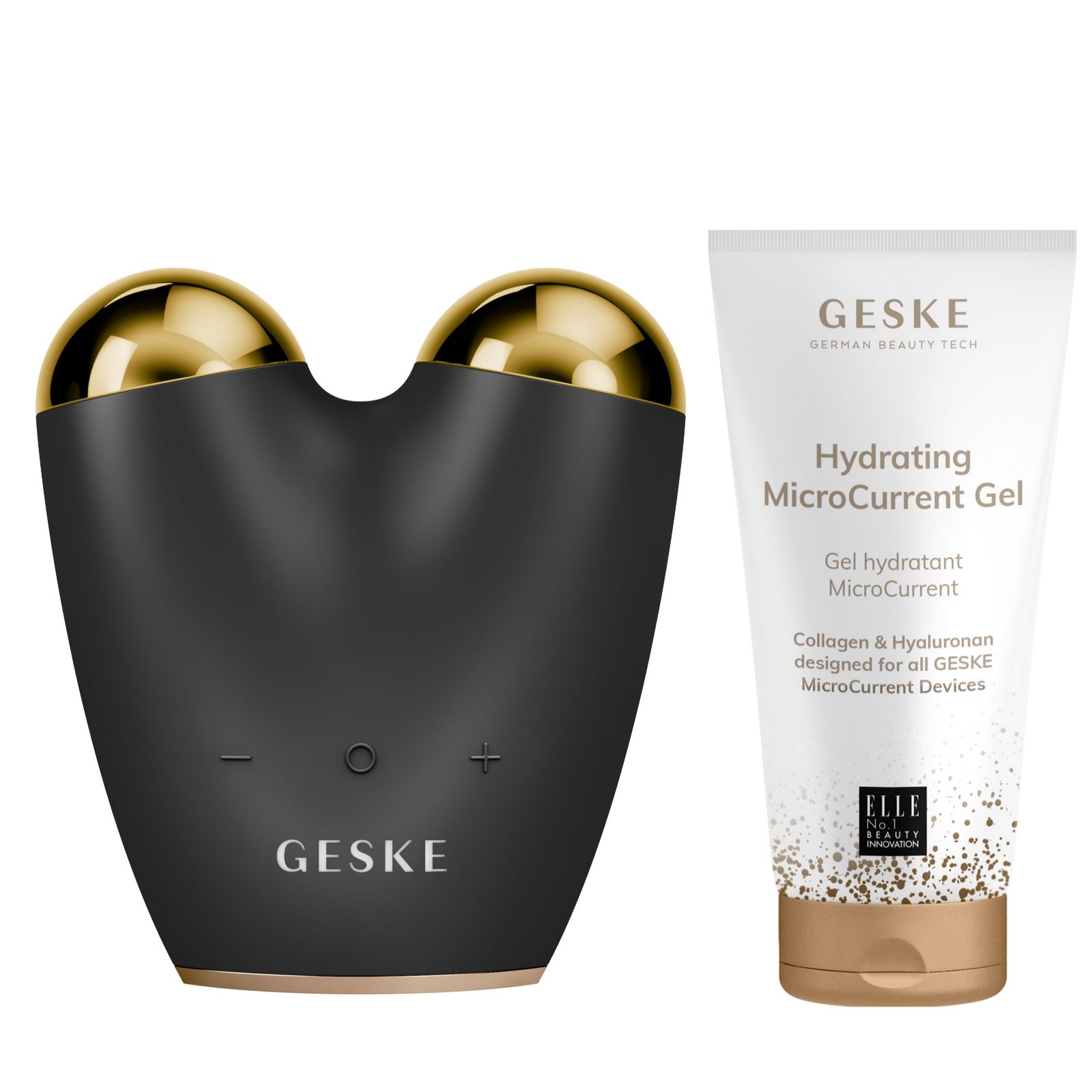 Geske MicroCurrent 6-in-1 Face Device with Hydrating MicroCurrent Gel