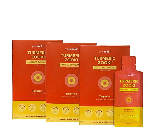 Your Zooki Turmeric Full Spectrum Curcumin 6 Week Supply