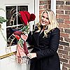 Sara Davies Gold Pre-Lit Beaded Wreath, 3 of 7