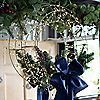 Sara Davies Gold Pre-Lit Beaded Wreath, 6 of 7