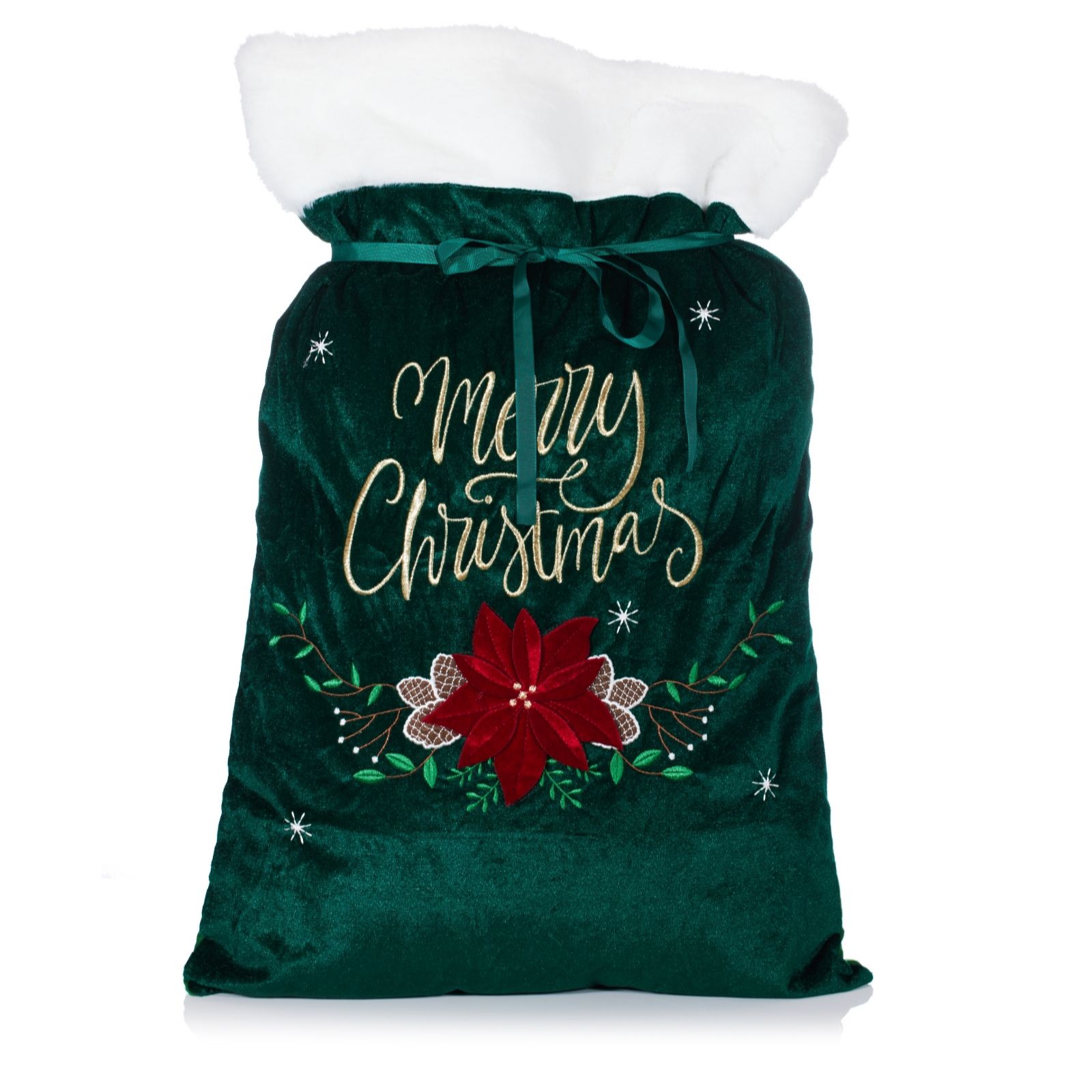 Outlet Festive Present Sack QVC UK