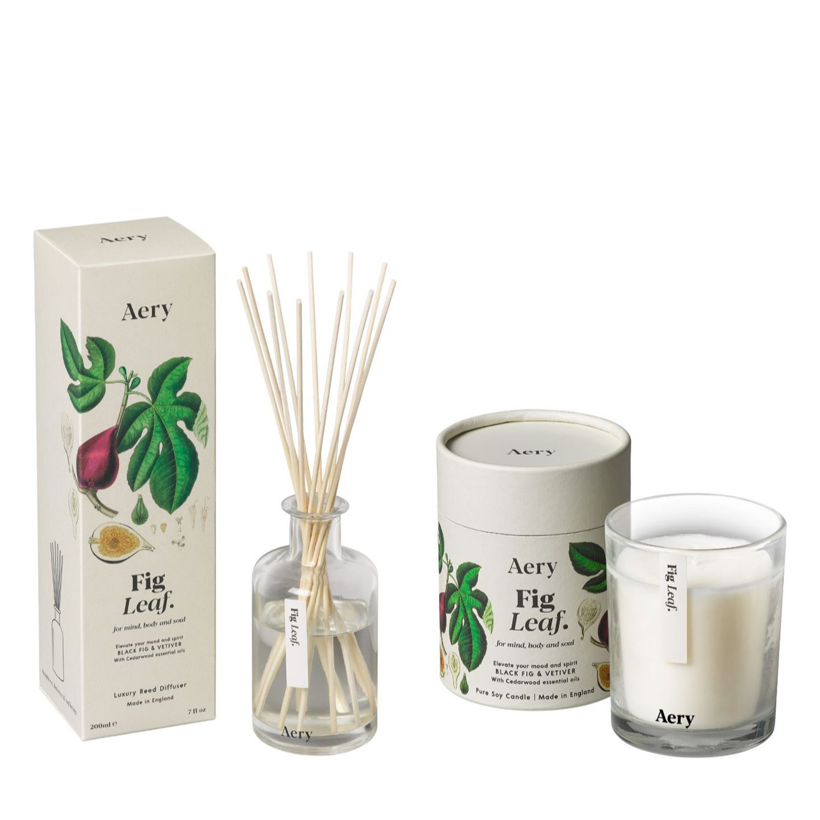 Aery Botanical Candle & Diffuser Bundle