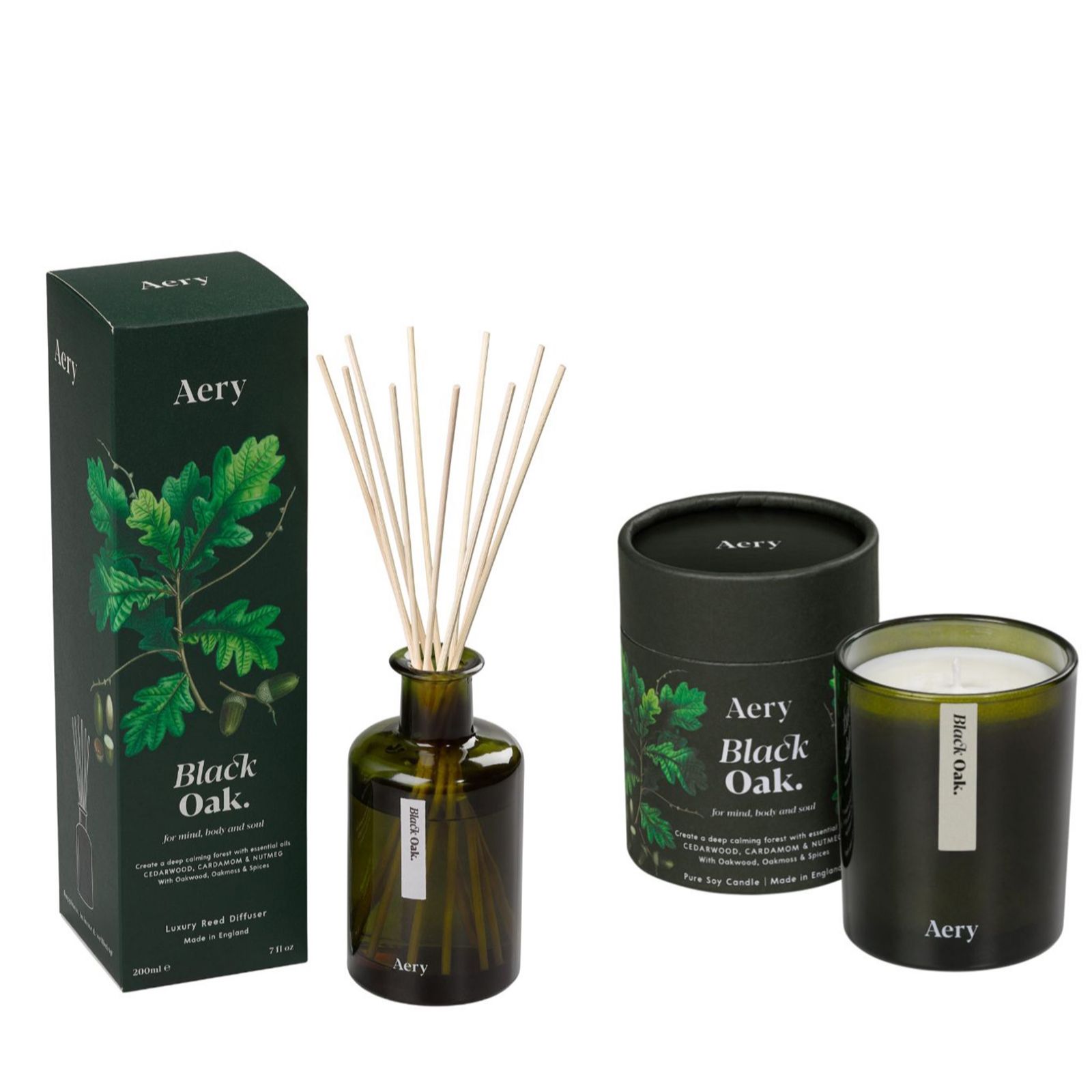 Aery Botanical Candle & Diffuser Bundle