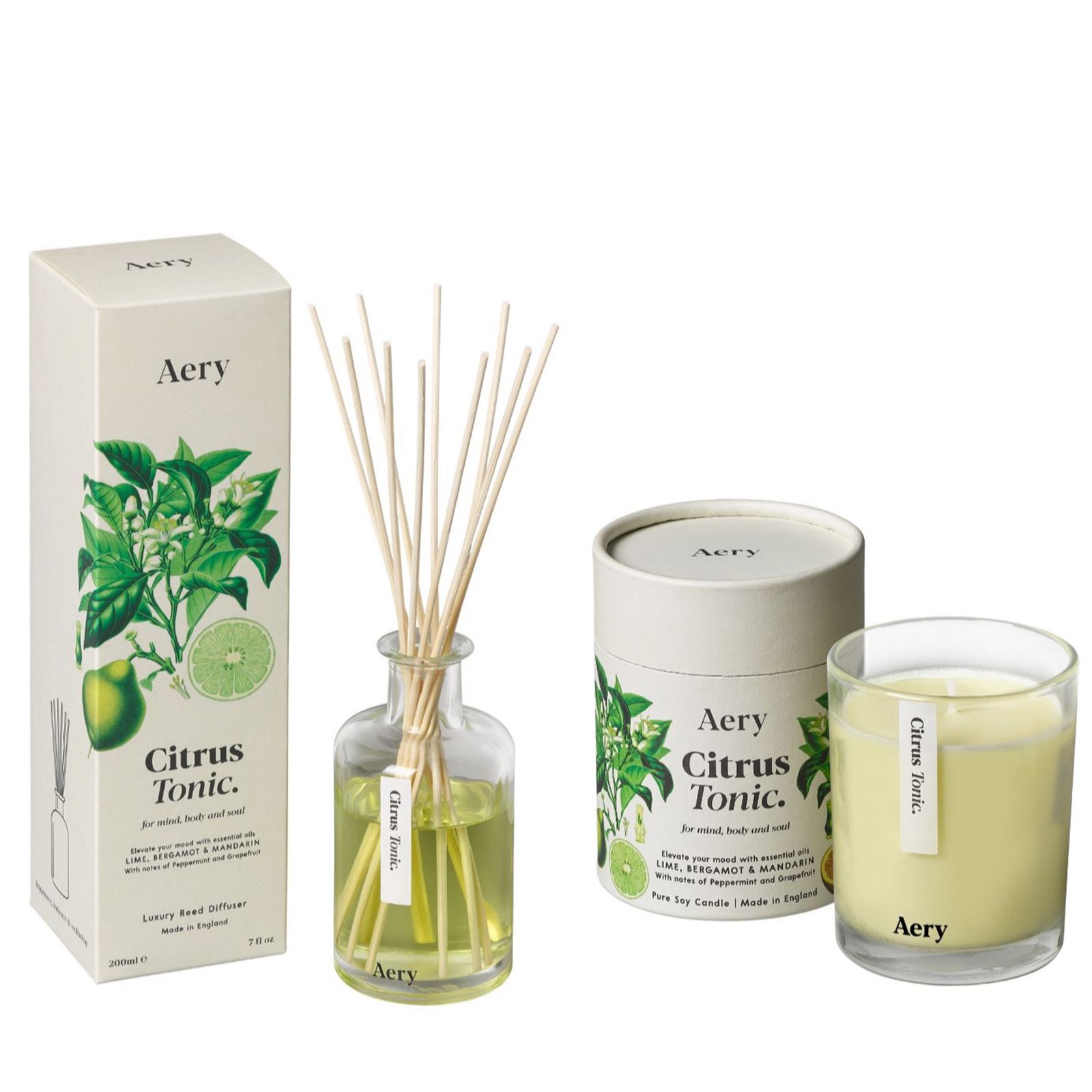 Aery Botanical Candle & Diffuser Bundle