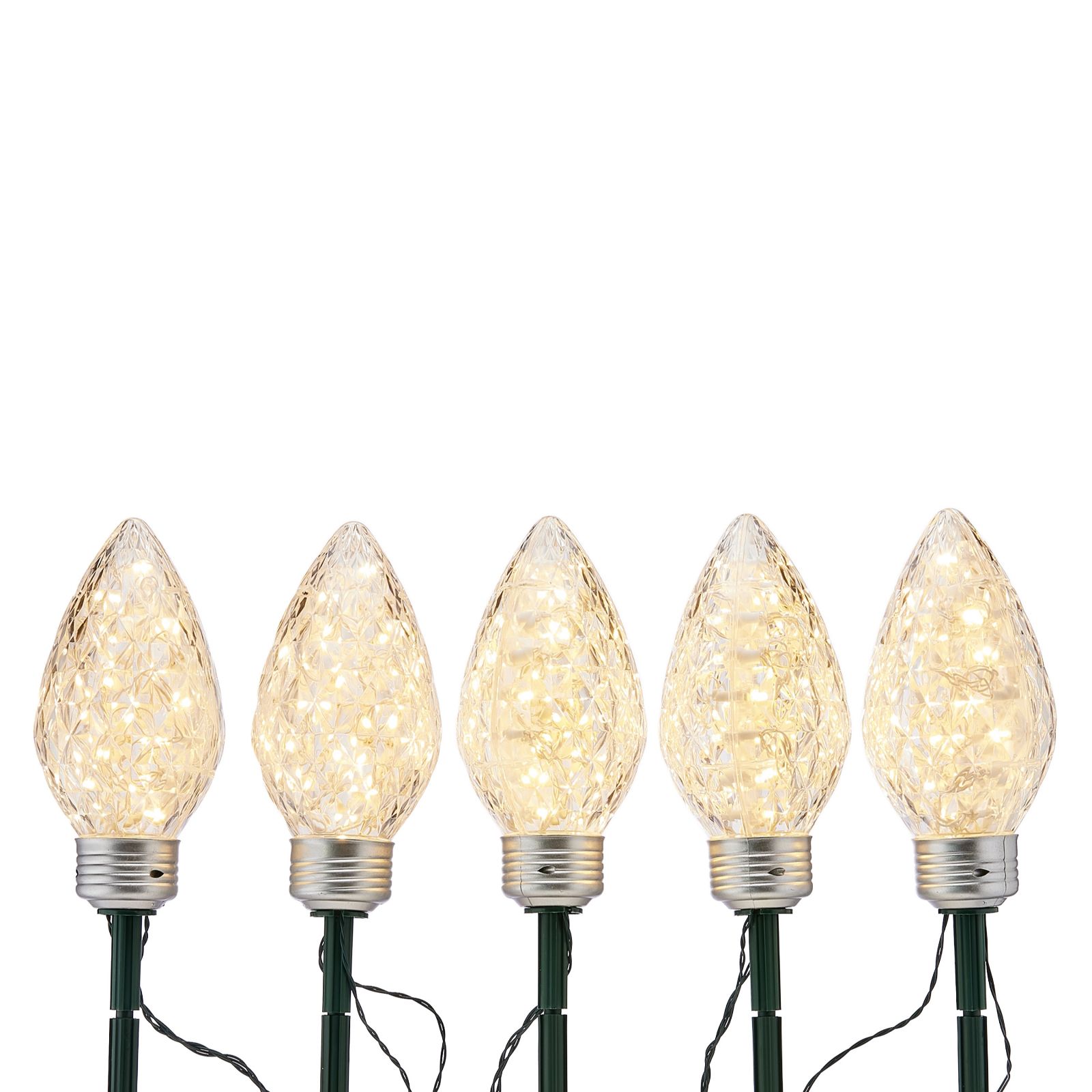 Bethlehem Lights Indoor / Outdoor Set of 5 Oversized Stake Lights