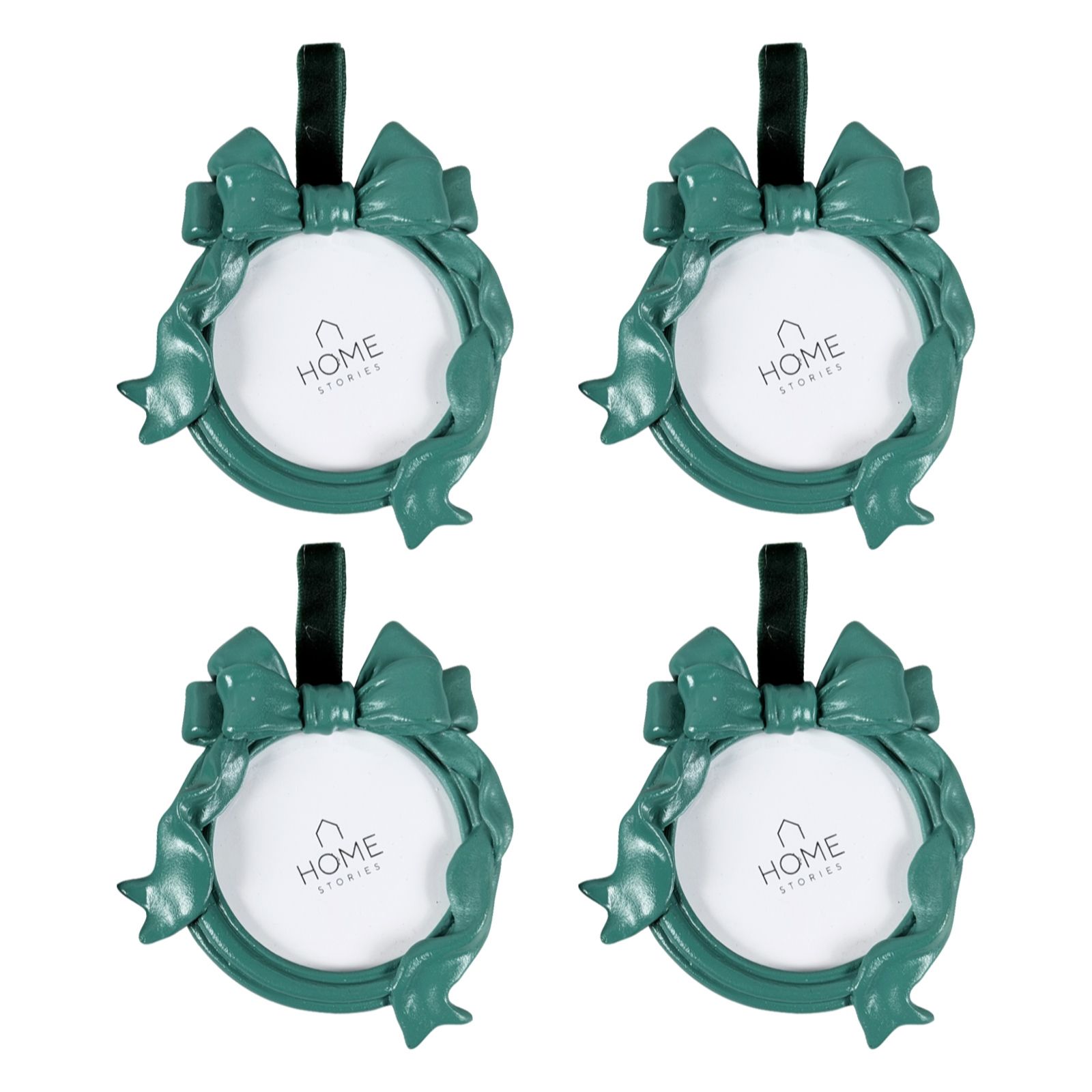Home Stories Set Of 4 Round Photo Frame Hangers