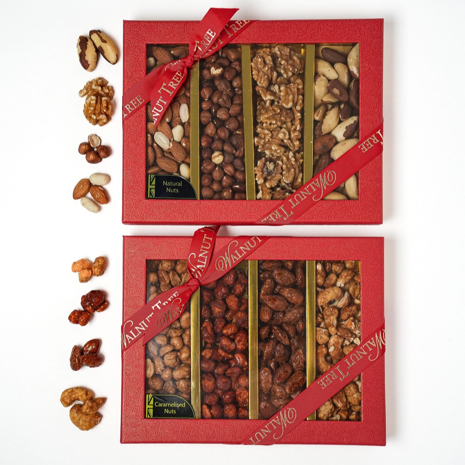 Walnut Tree Set of 2 Caramlised & Classic Nuts