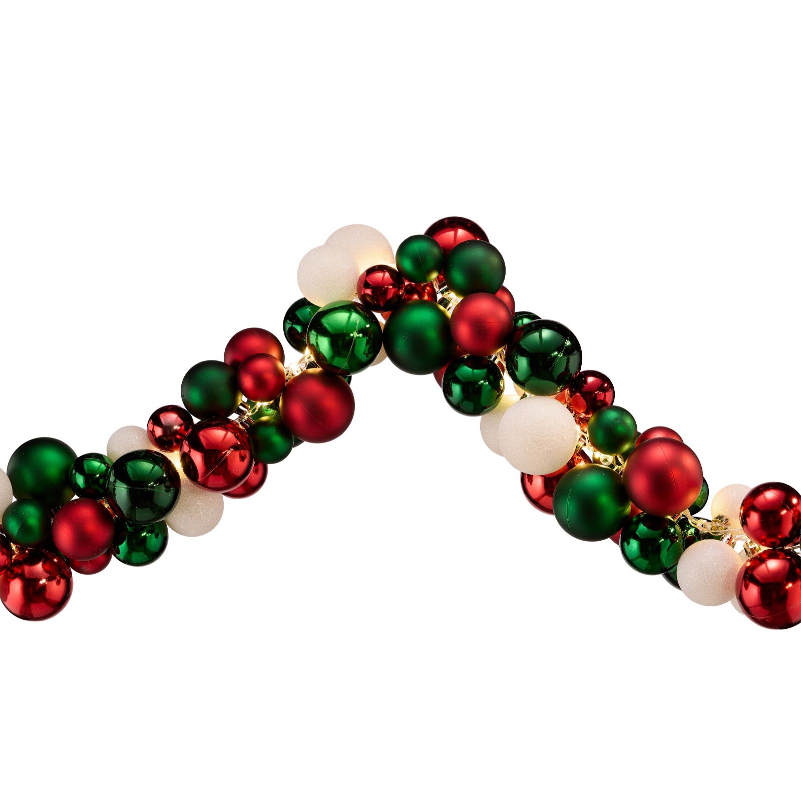 Home Stories 180cm Pre Lit Bauble Garland