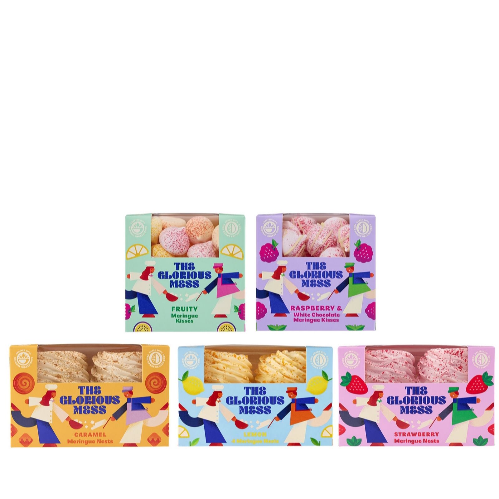 The Glorious Mess Meringue Nest & Kisses Bundle