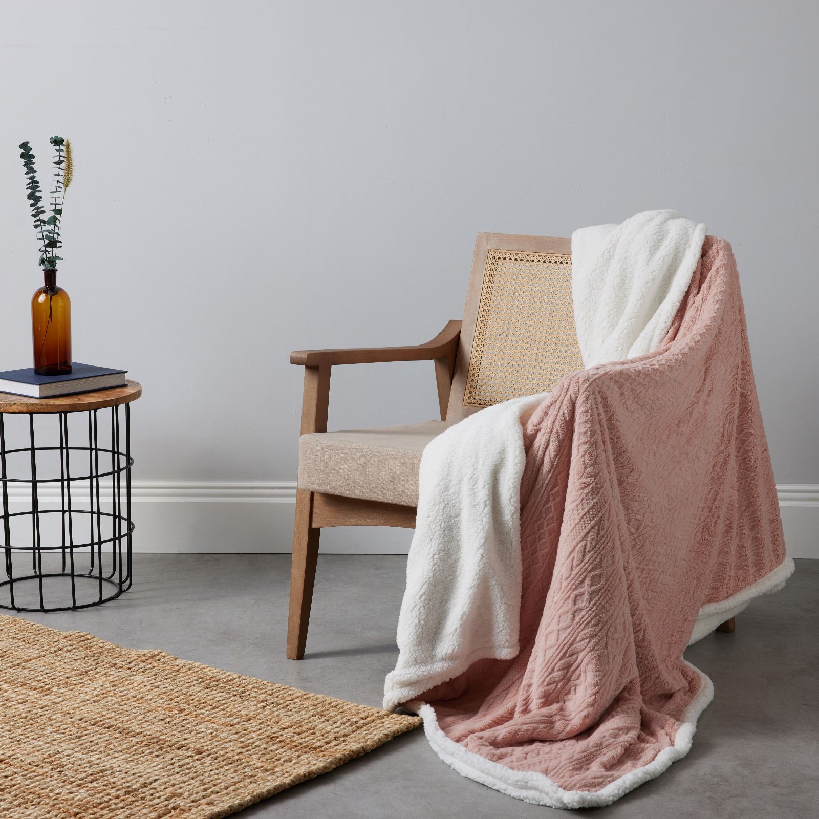 Cozee Home Winter Warmth Plush Throw