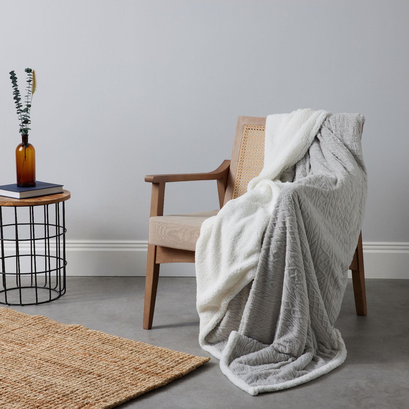 Cozee Home Winter Warmth Plush Throw